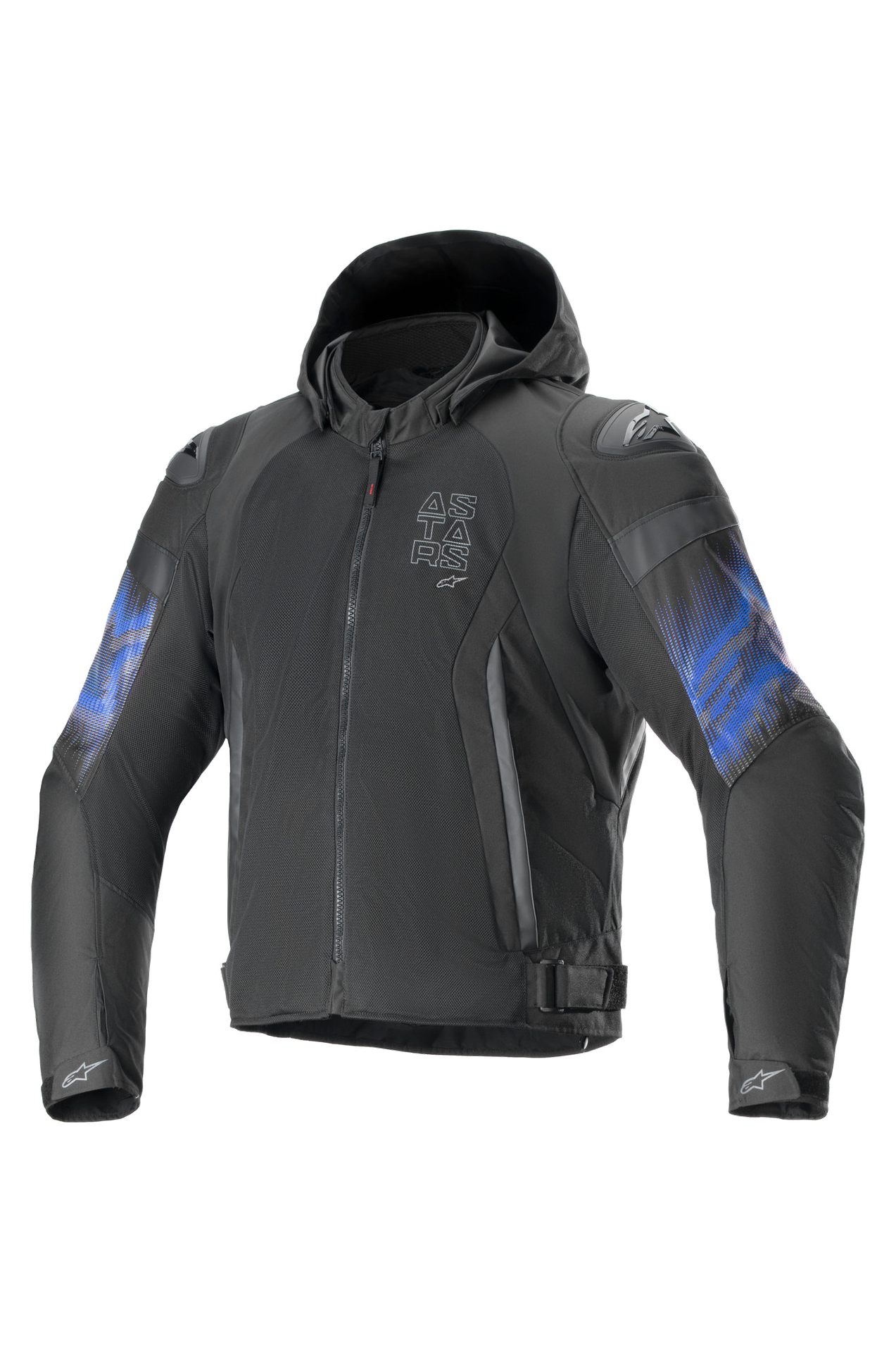 Kurtka Motocyklowa Alpinestars Zaca Air Venom Czarny/Niebieski ElektrycznyL