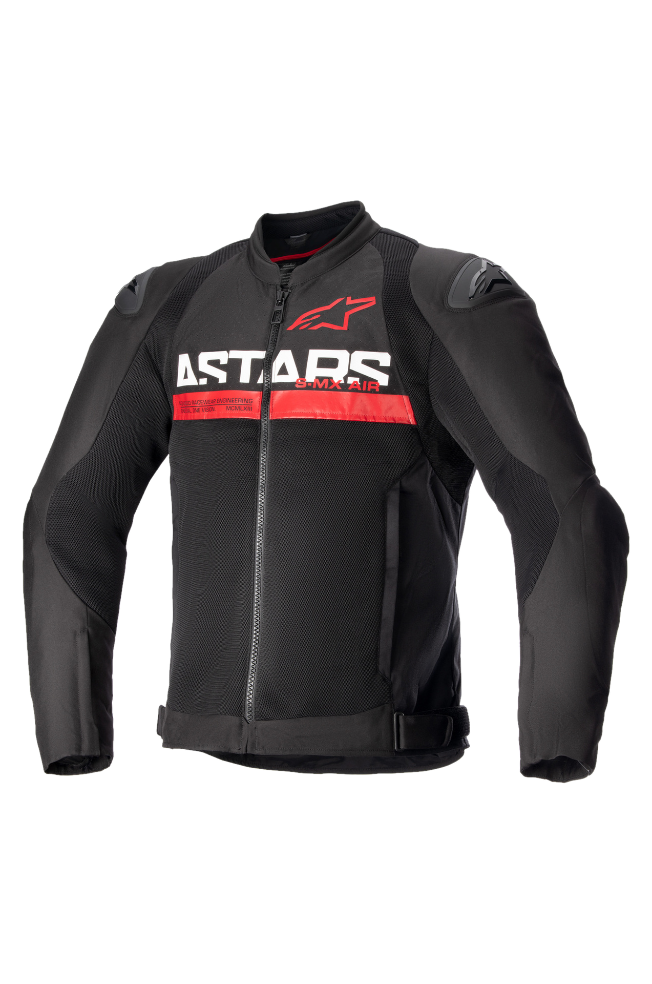 Kurtka Motocyklowa Alpinestars SMX Air Czarny/JasnoczerwonyL