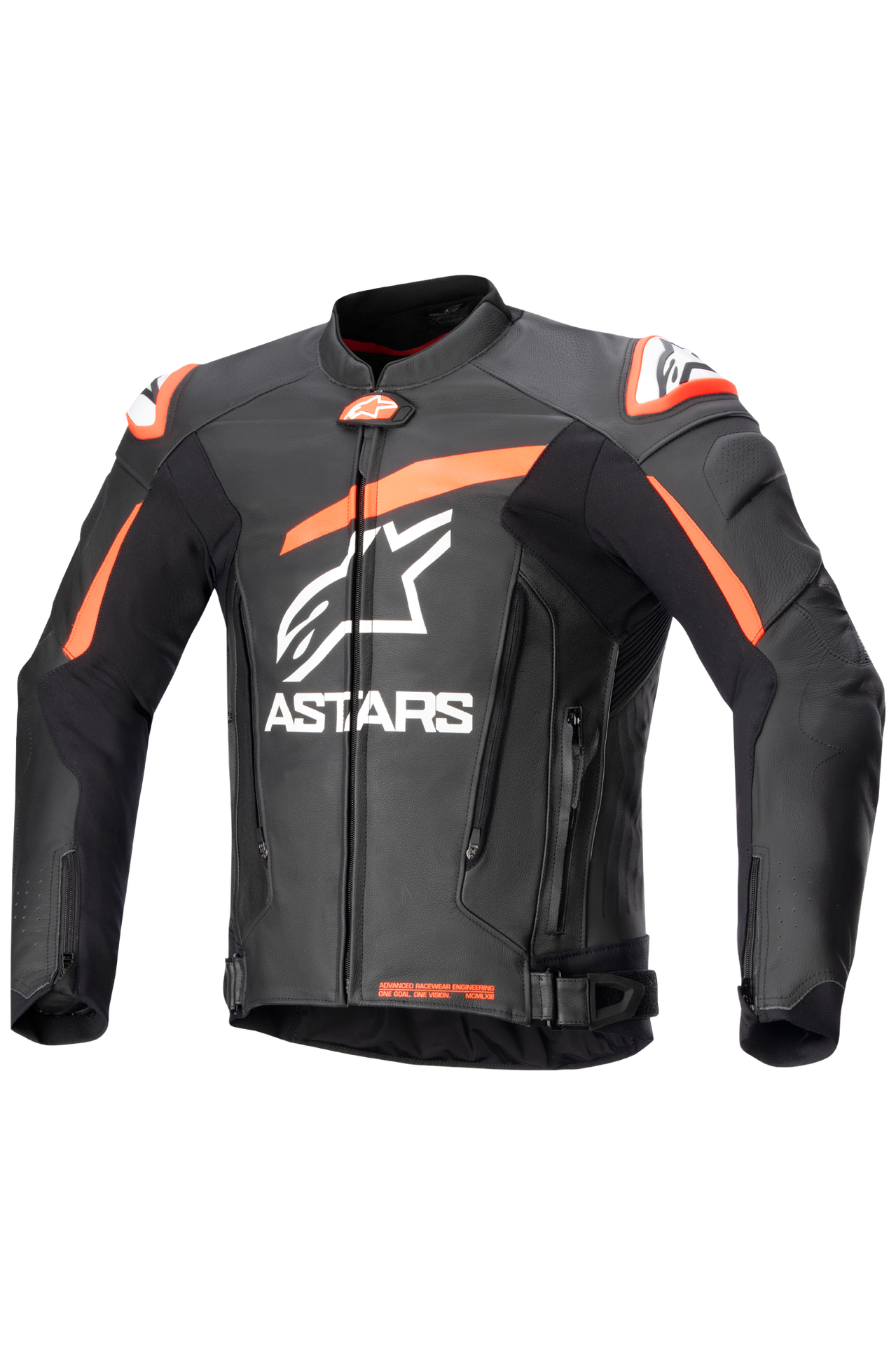 Kurtka Motocyklowa Alpinestars GP Plus V4 Czarny/Czerwony/Fluorescencyjny Złamany Biały60