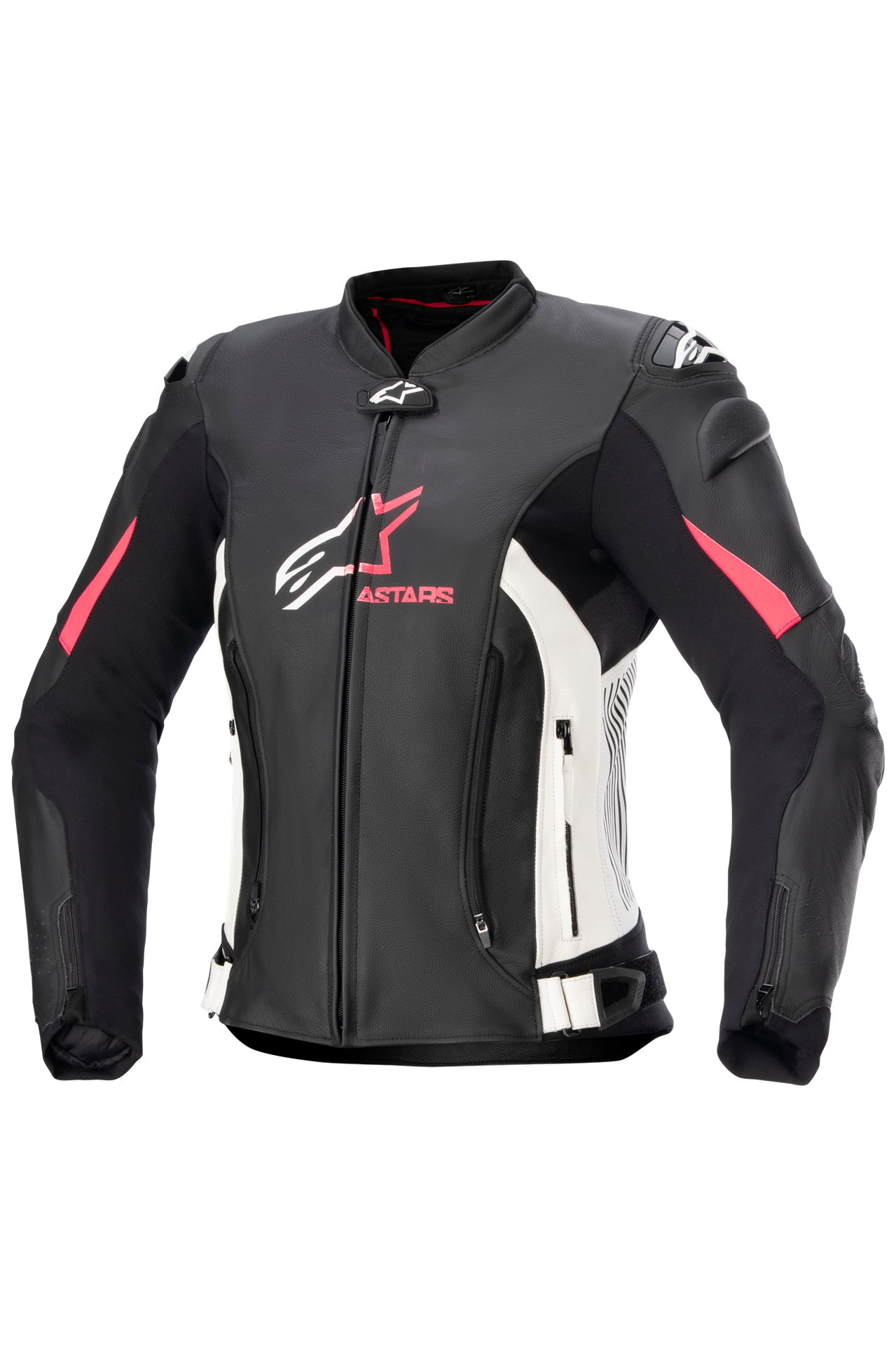 Kurtka Motocyklowa Alpinestars Stella GP-R Damska Czarny/Złamany Biały/Różowy46