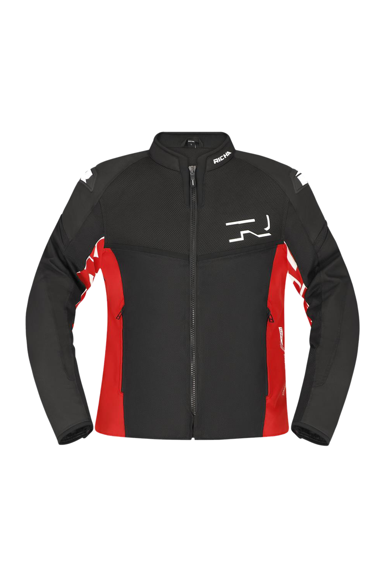 Kurtka Motocyklowa Richa Stradale Mesh Czarny/Czerwony4XL