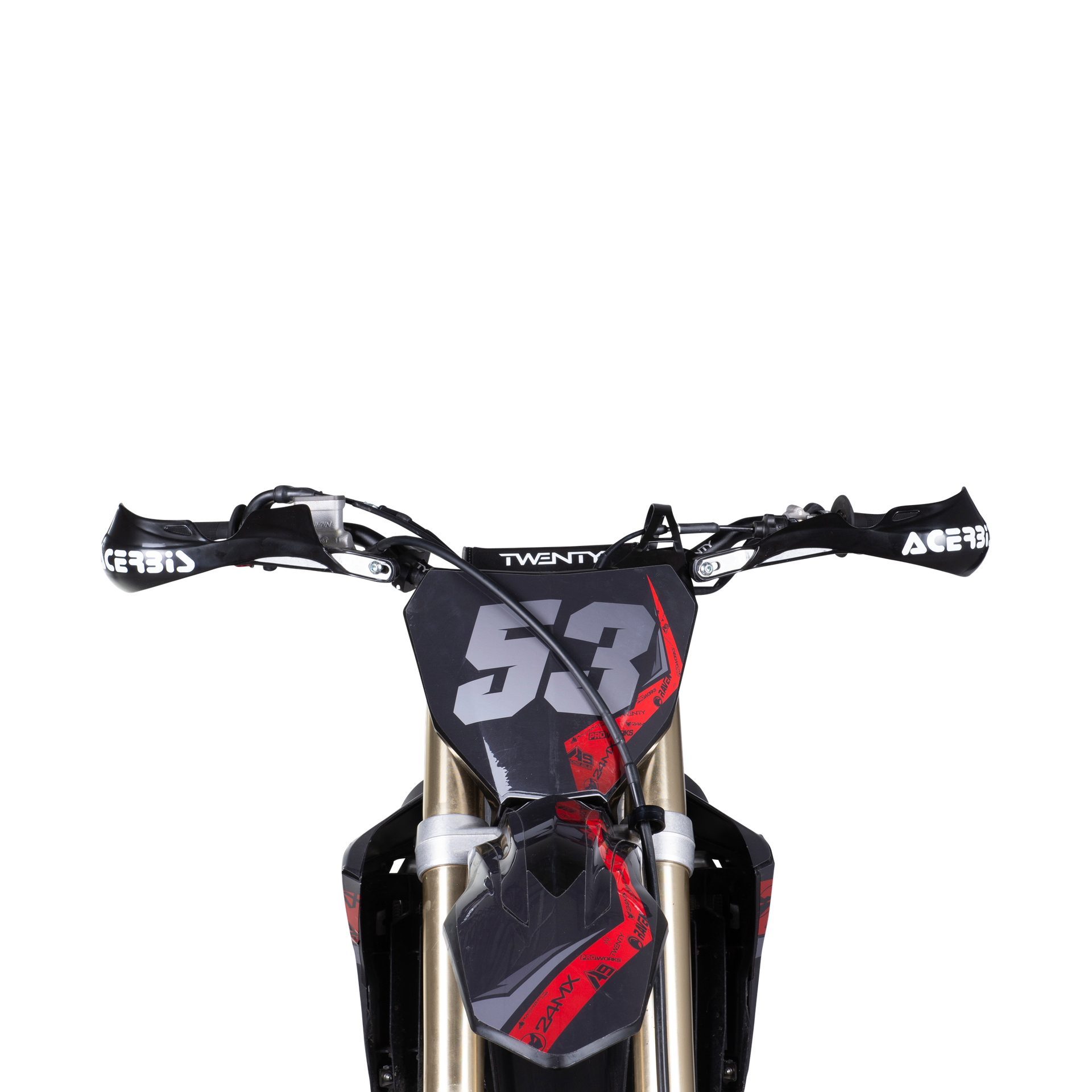 Handbary Acerbis Rally Pro X-Strong Pomarańczowy