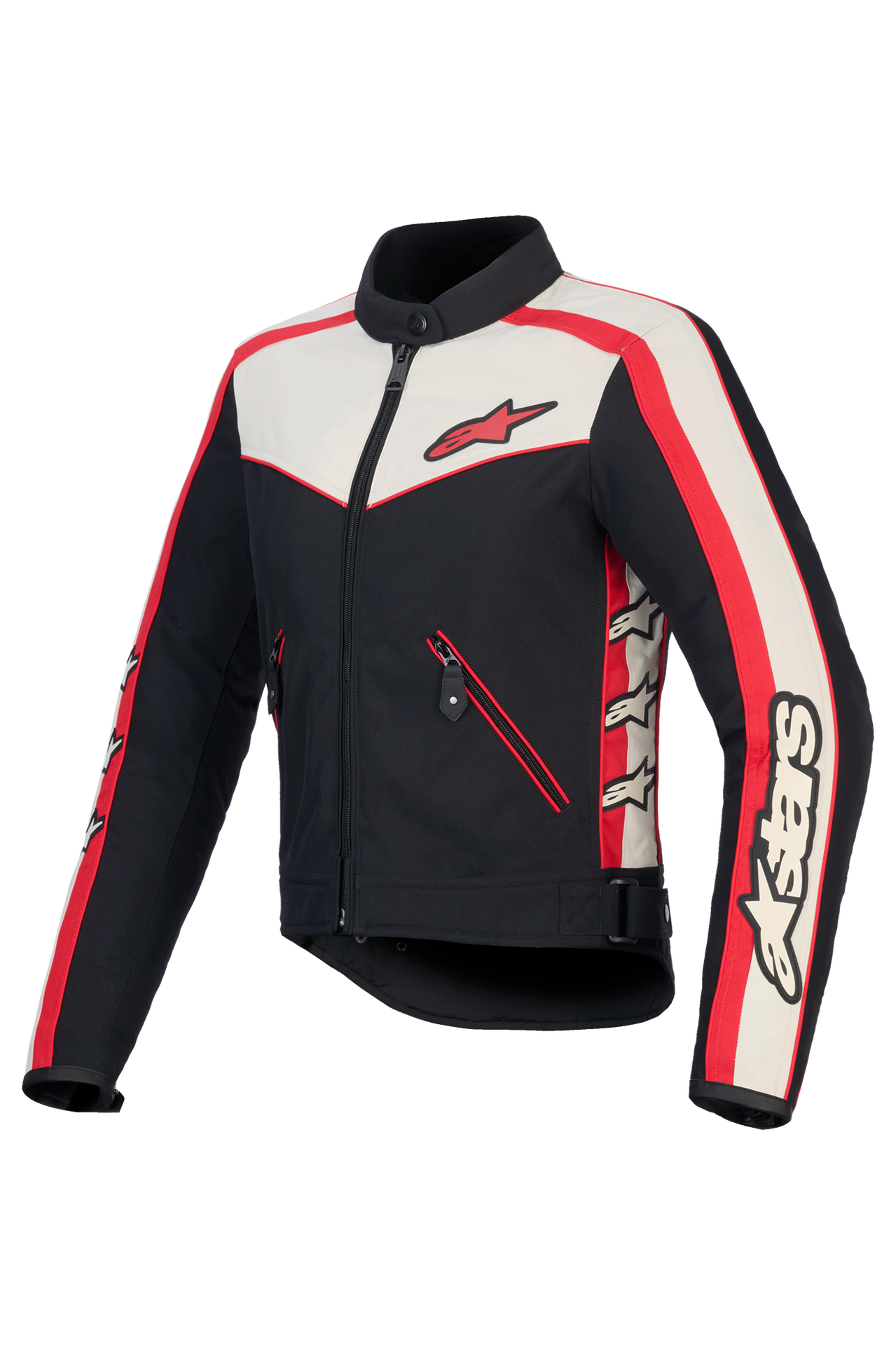 Kurtka Motocyklowa Alpinestars Stella T-Dyno WR Damska Czarny/Ekru/JasnoczerwonyM