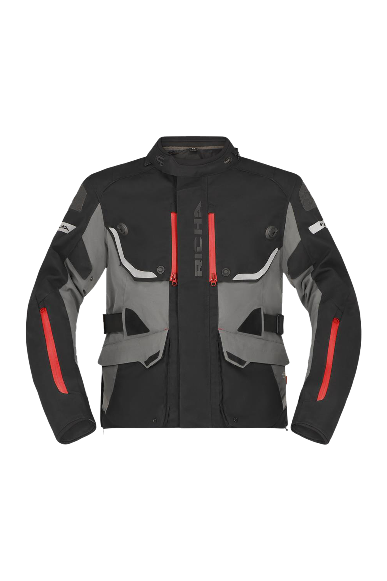 Kurtka Motocyklowa Richa Infinity 3 PRO Czarny/Ciemnoszary3XL
