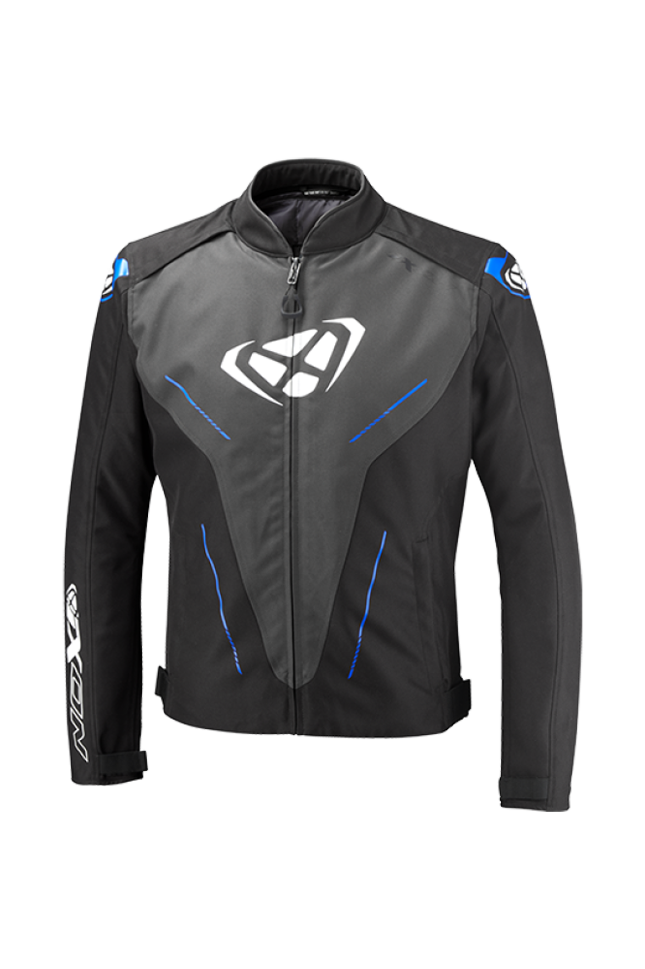Kurtka Motocyklowa Ixon Prodigy Czarny/Antracyt/Niebieski4XL