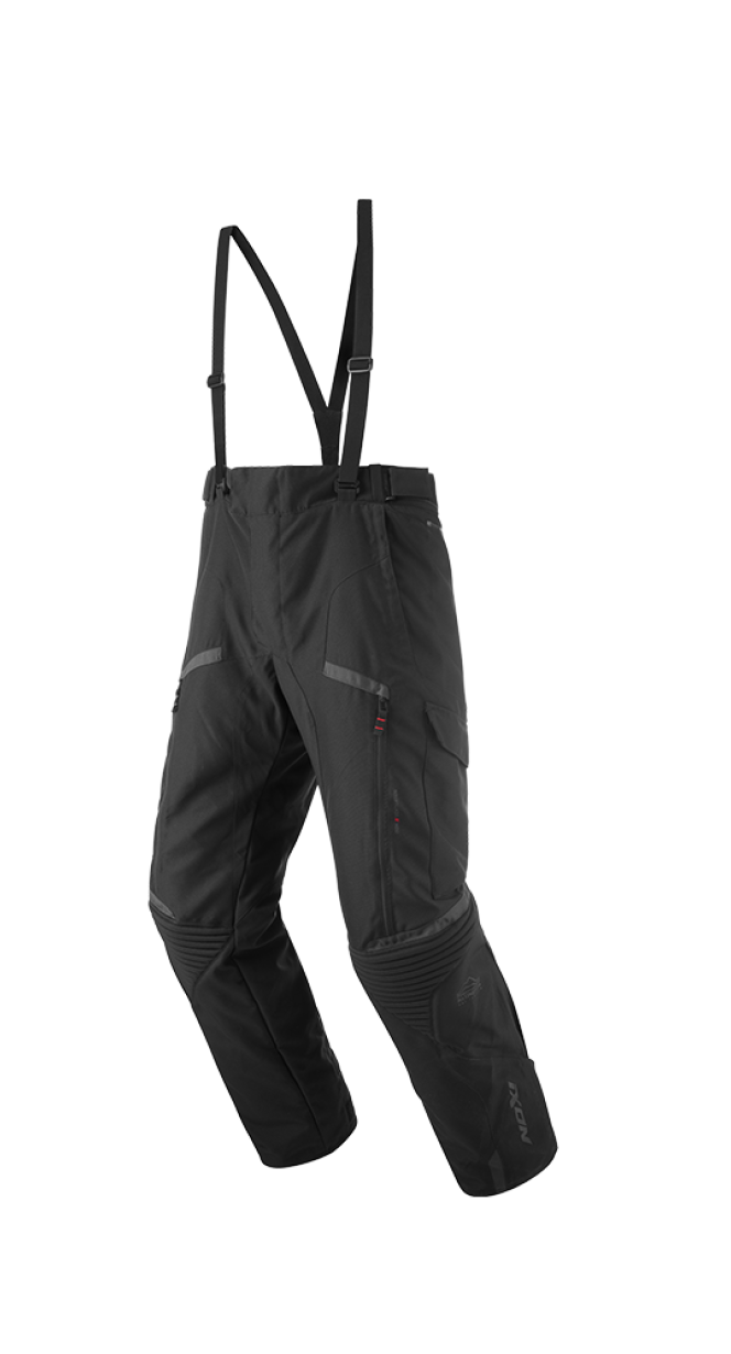 Spodnie Motocyklowe Ixon Midgard C Czarny6XL Plus