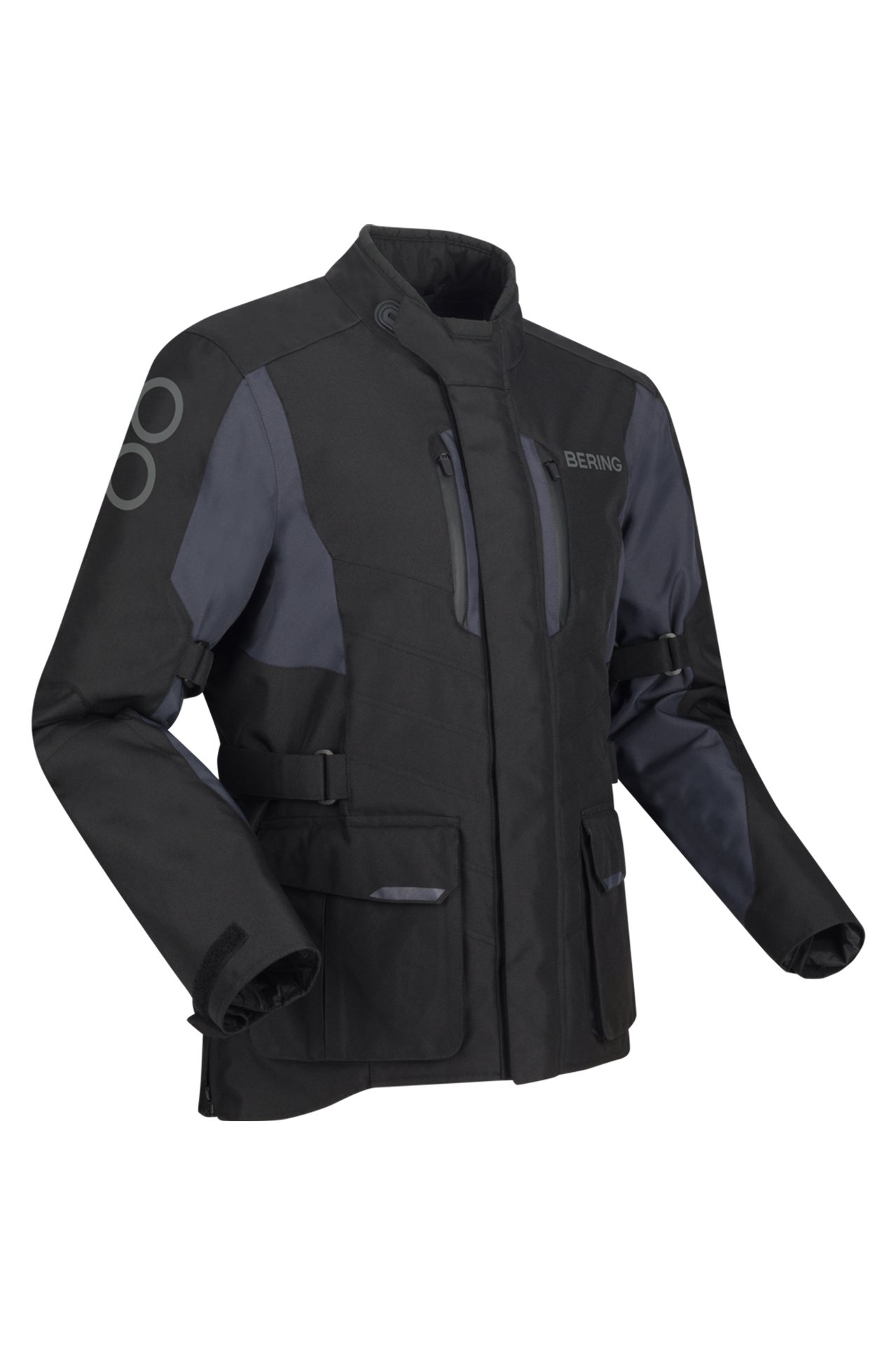 Kurtka Motocyklowa Bering Siberia Czarny/SzaryS