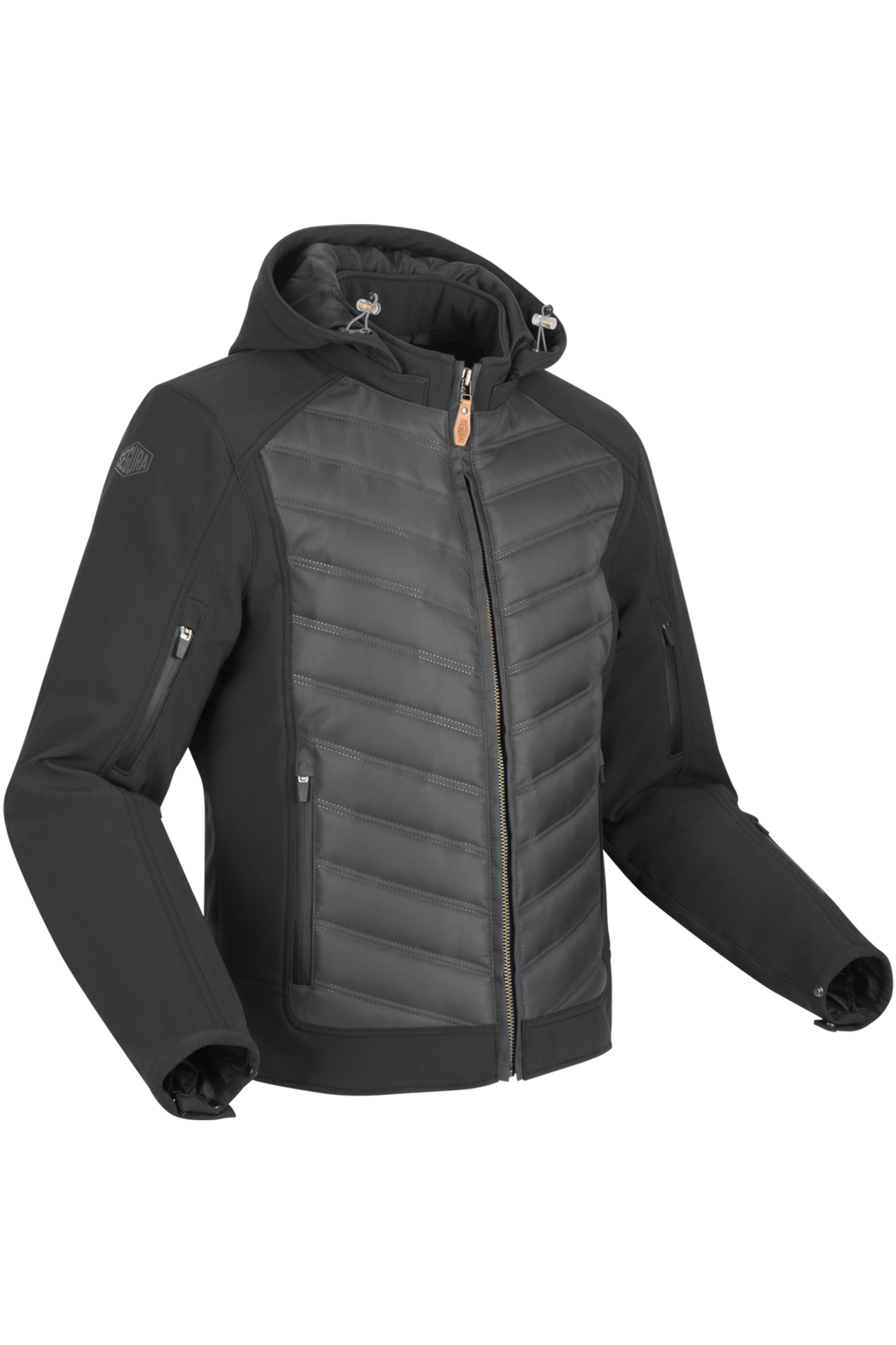 Kurtka Motocyklowa Segura Natcho 2 Czarny/Szary4XL