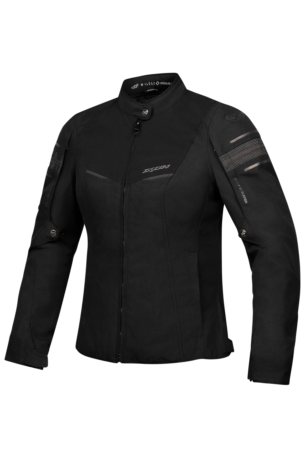 Kurtka Motocyklowa Wilana Czarny/Złamany BiałyXL