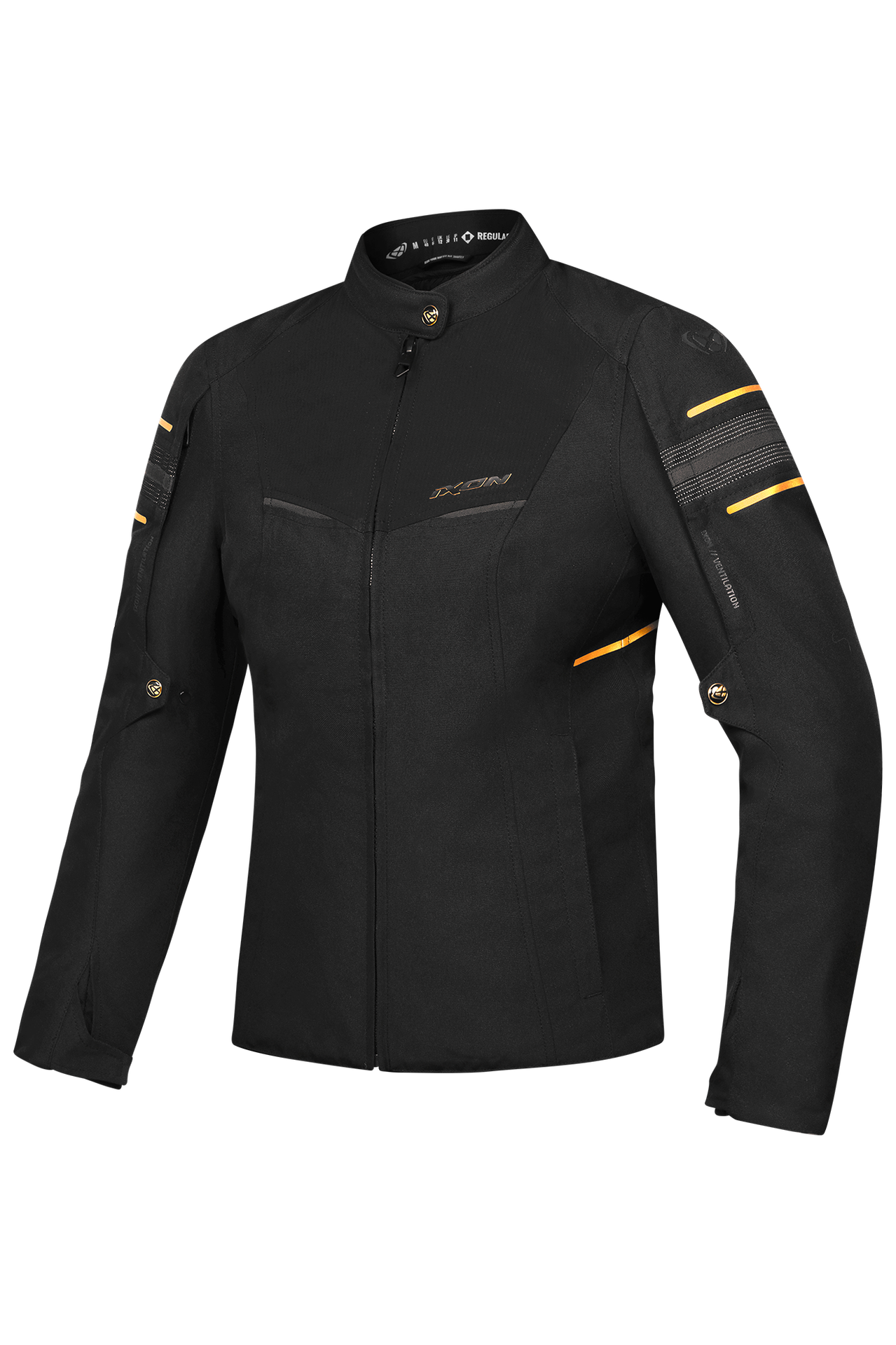 Kurtka Motocyklowa Wilana Czarny/ZłotyM