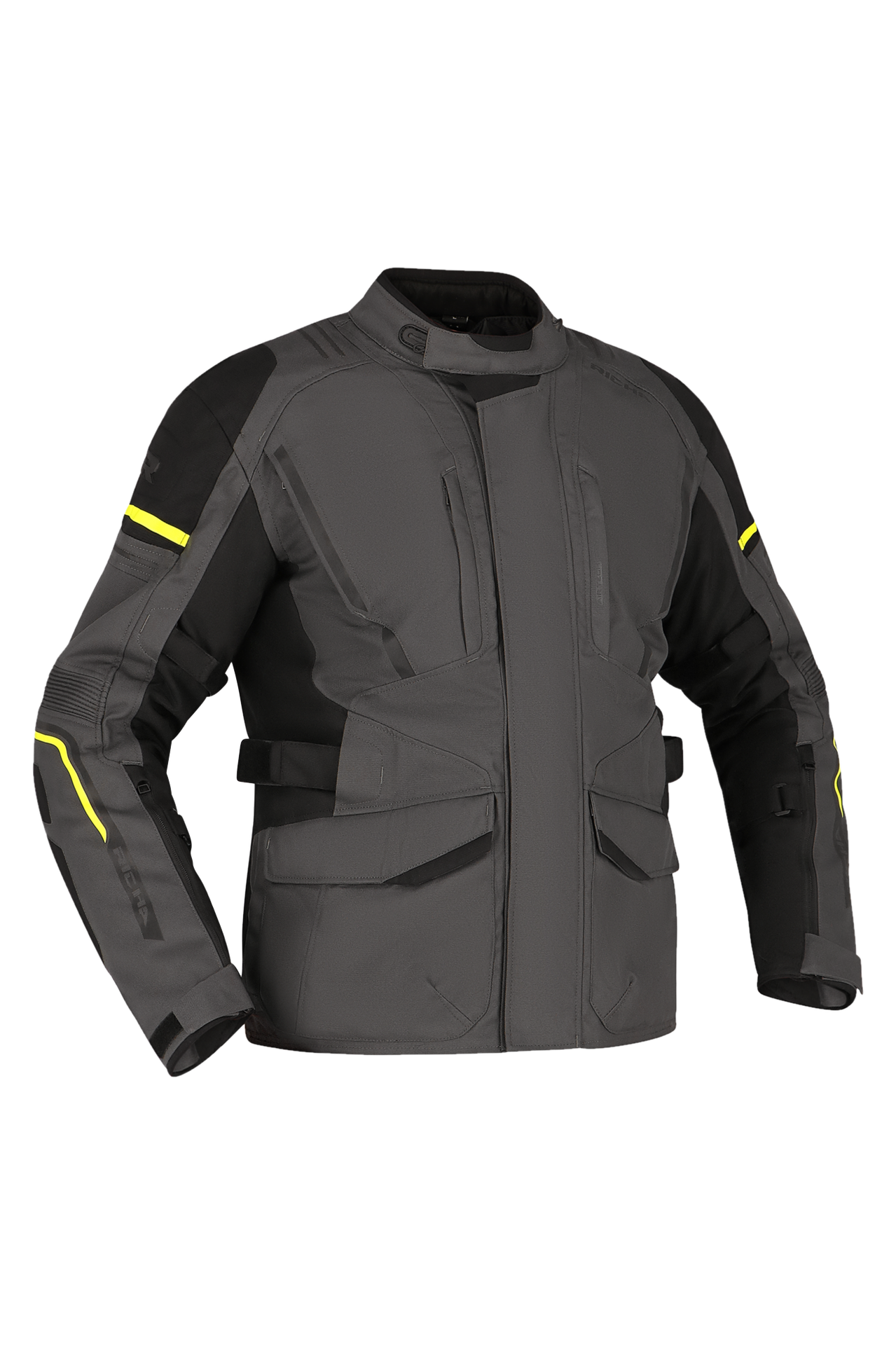 Kurtka RICHA Infinity 3 Czarny/Szary/Fluorescencyjny ŻółtyXL