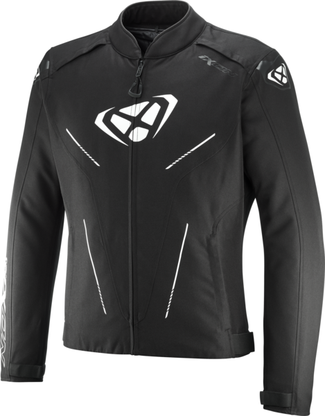Kurtka Motocyklowa Ixon Prodigy Czarny/Złamany Biały3XL