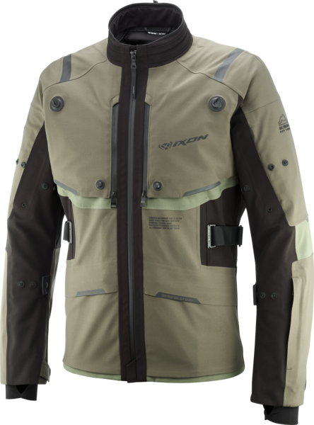 Kurtka Motocyklowa Ixon M-Skeid Khaki/Czarny3XL