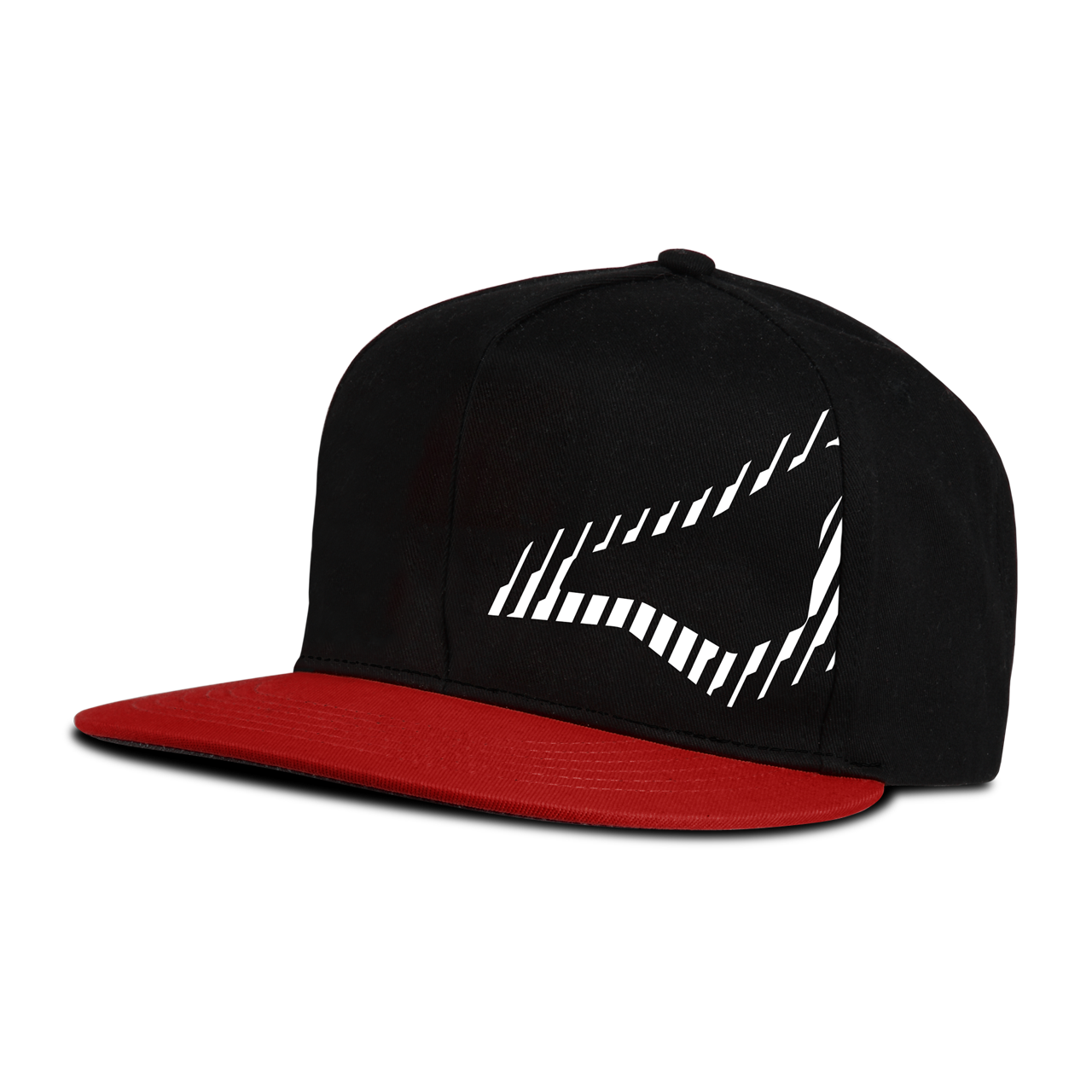 Czapka z Daszkiem Macna Snapback Logo Side Czerwony/CzarnyRegulowany