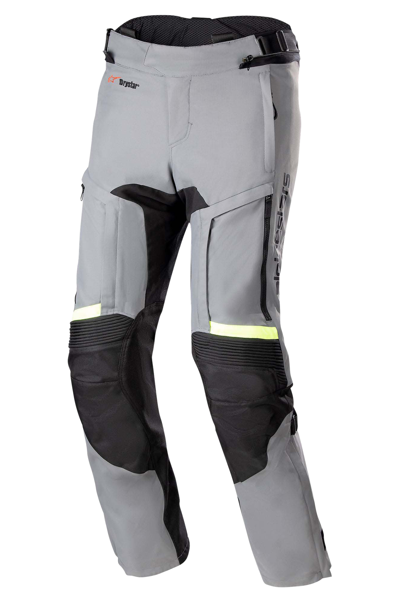 Spodnie Motocyklowe Alpinestars Bogota' Pro Summer Drystar Ciemnoszary/Żółty FluorescencyjnyM