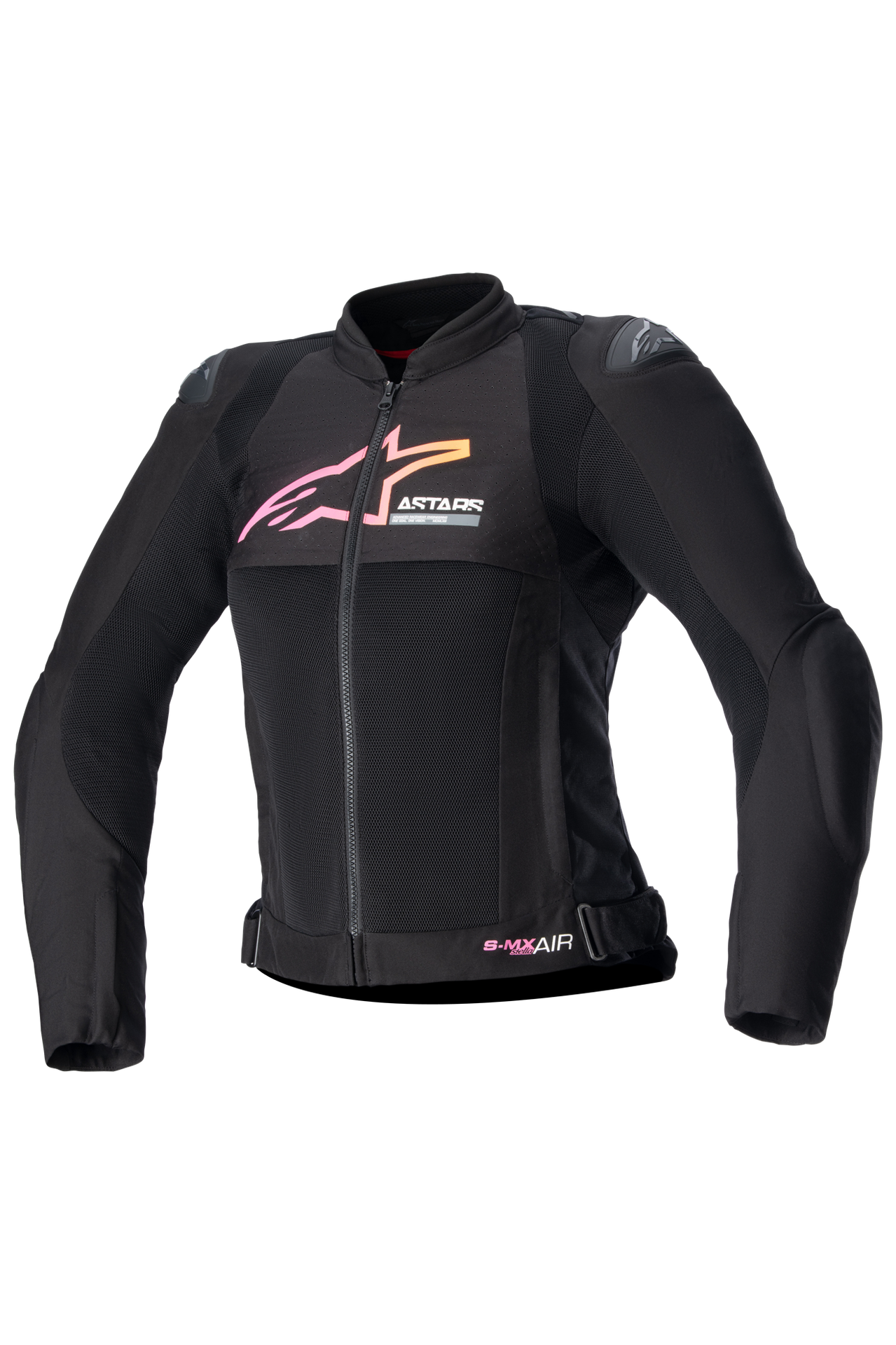 Kurtka Motocyklowa Alpinestars Stella SMX Air Damska Czarny/Żółty/RóżowyS
