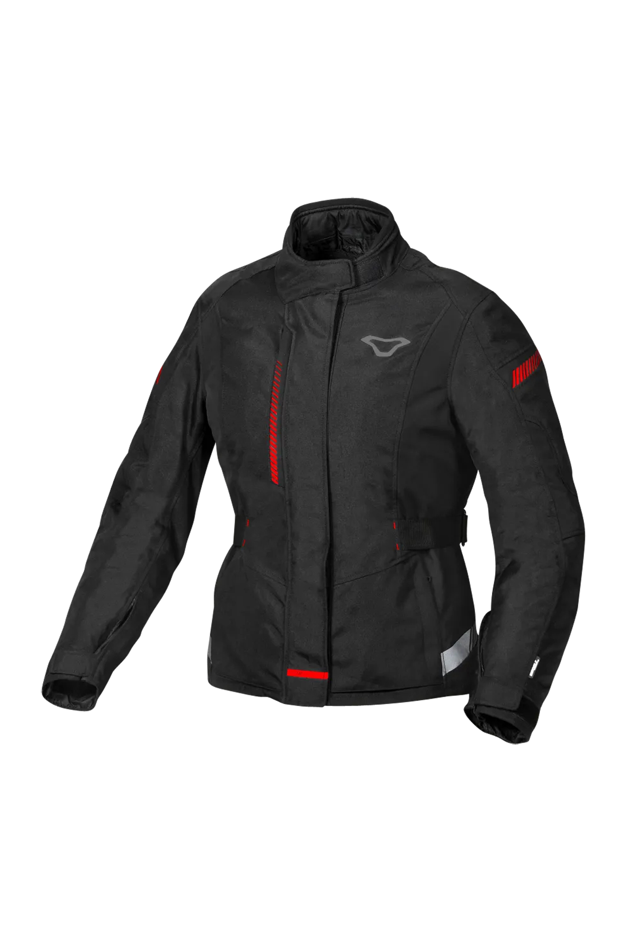 Kurtka Motocyklowa Macna Nivala Damska Czarny/CzerwonyL