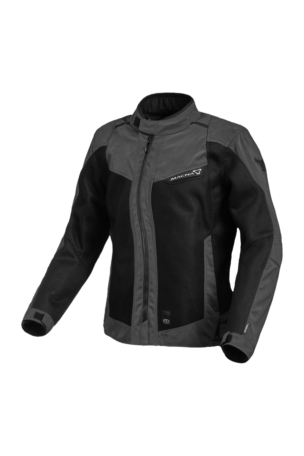 Kurtka Motocyklowa Macna Empire Night Eye Damska Czarny/SzaryL