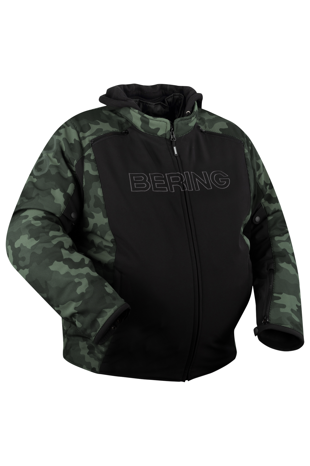 Kurtka Motocyklowa Bering Davis KS Czarny Moro3XL Plus