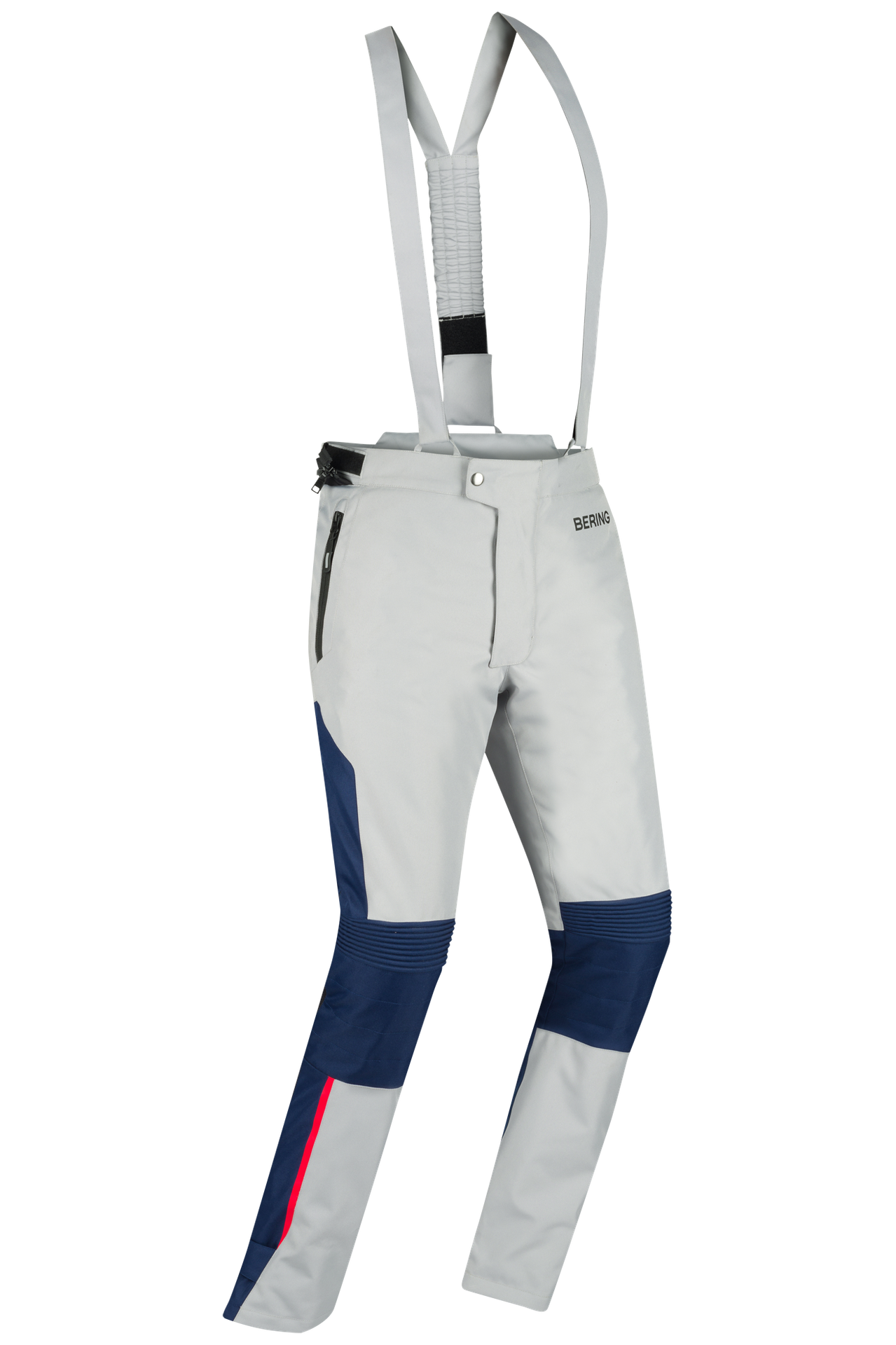 Spodnie Motocyklowe Bering Siberia Szary/Niebieski/CzerwonyM