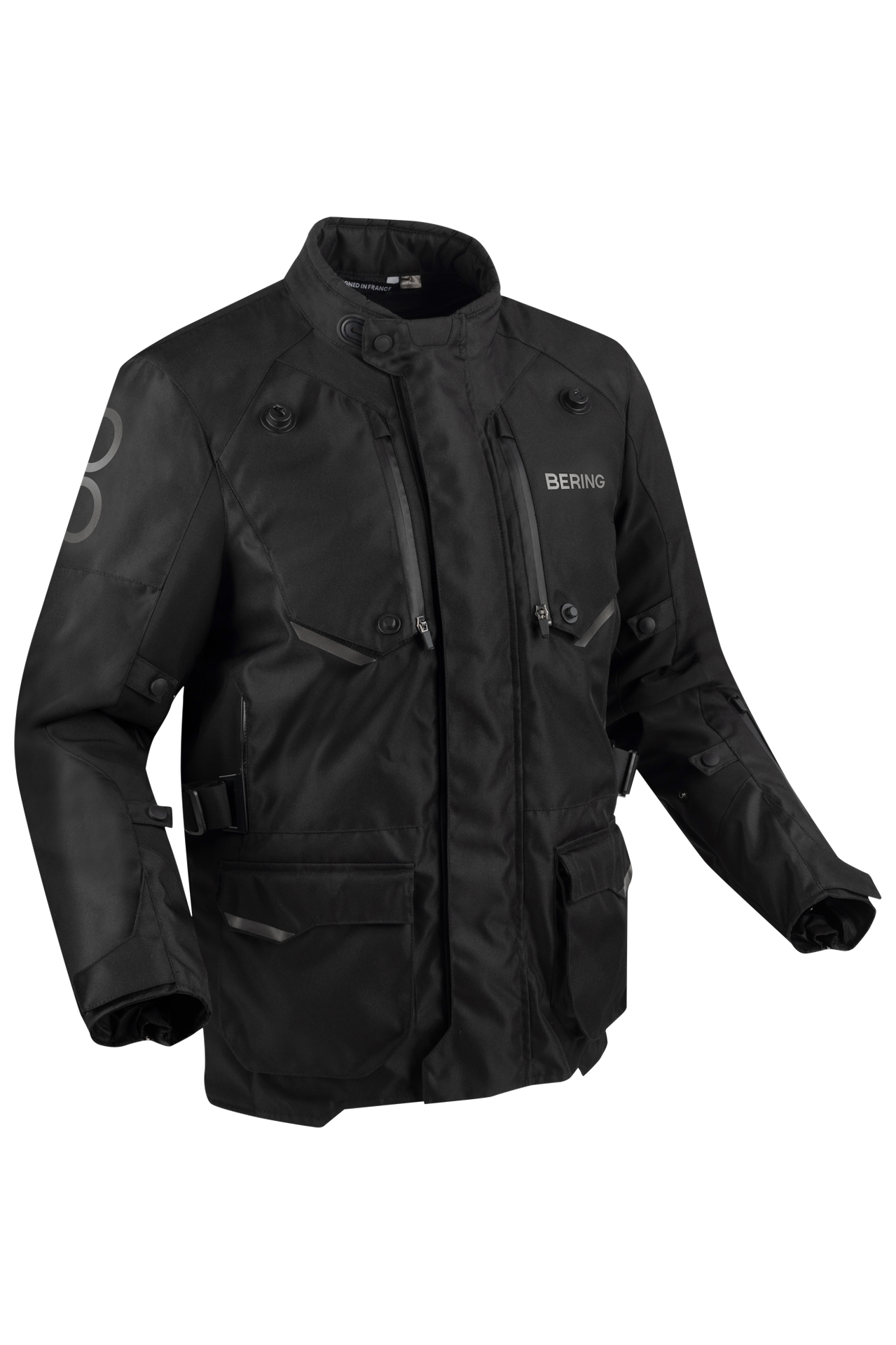 Kurtka Motocyklowa Bering Calgary CzarnyL