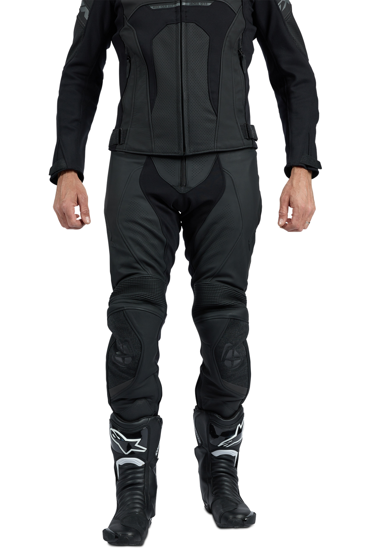 Spodnie Motocyklowe Ixon Avenger CzarnyS