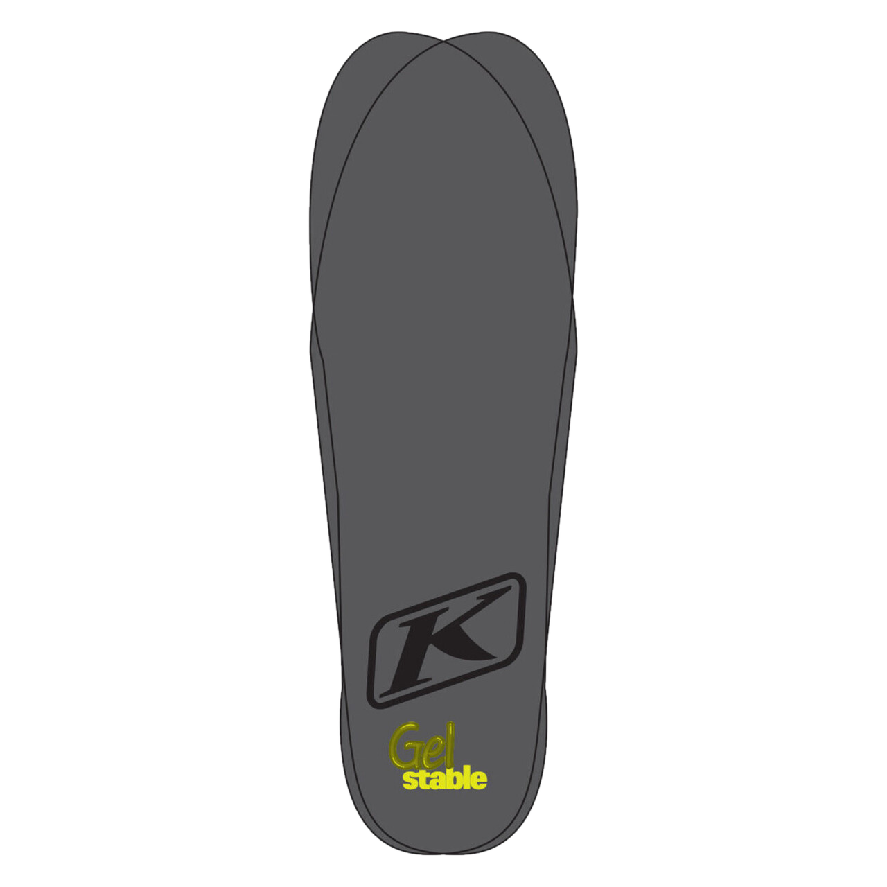 Wkładka Klim Gel-Stable Szaro-Fluo Żółta Szary/HiVis41