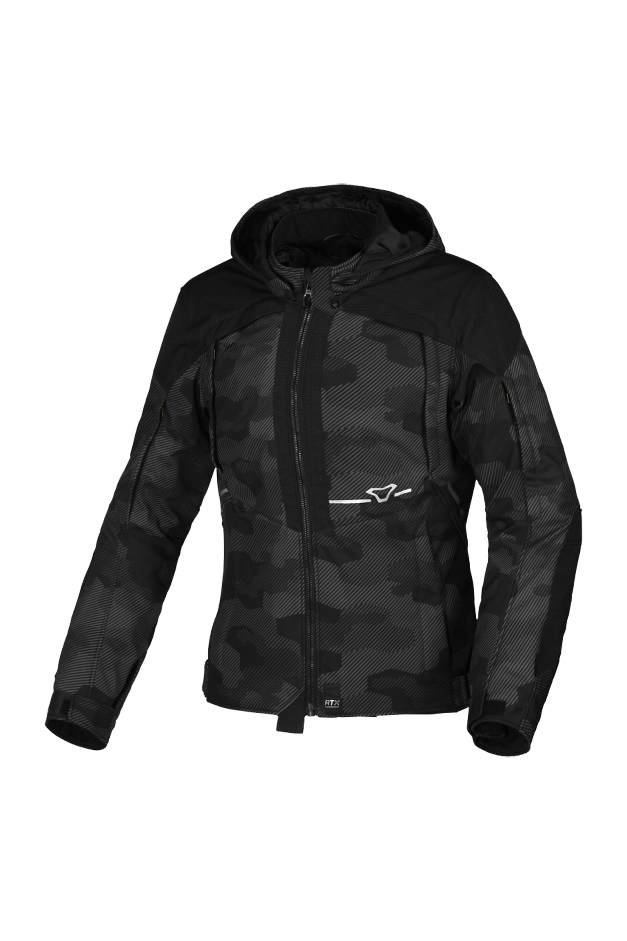 Kurtka Motocyklowa Macna Territor Damska Czarny/SzaryXS