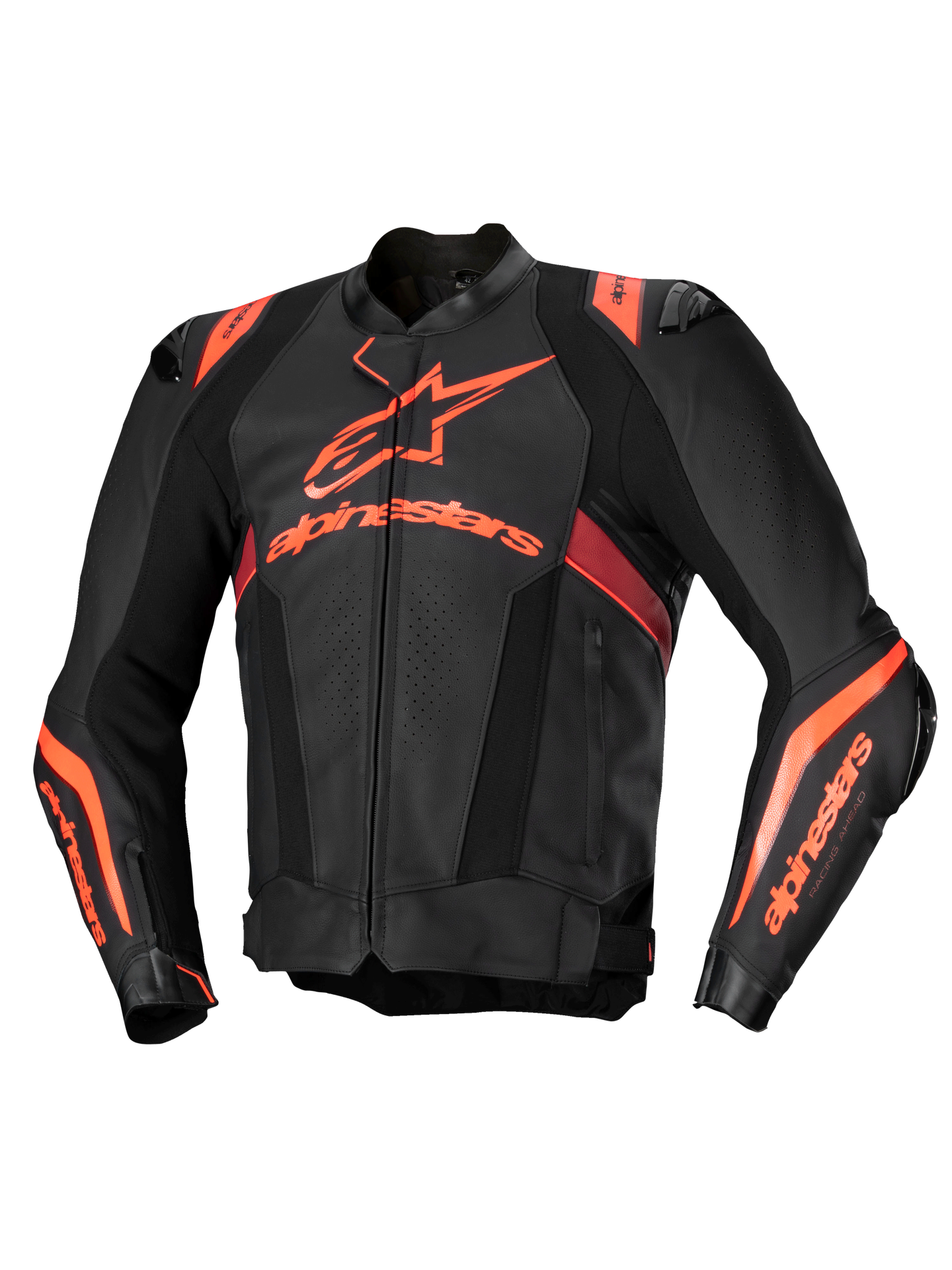Kurtka Motocyklowa Alpinestars Missile V3 Ignition Czarny/Czerwony/Fluorescencyjny50