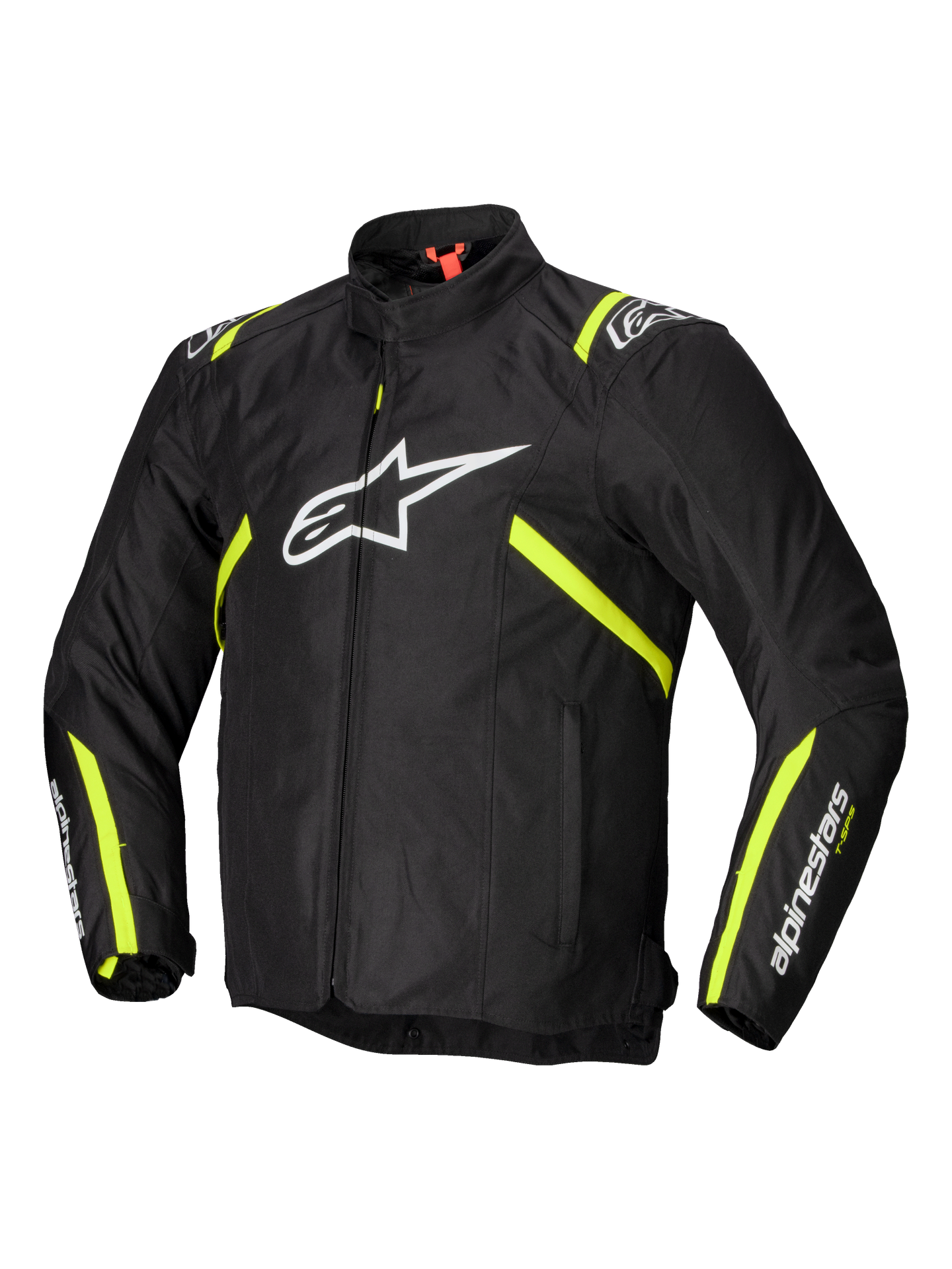 Kurtka Motocyklowa Alpinestars T-SP V2 WP Czarny/Złamany Biały/Żółty Fluorescencyjny4XL