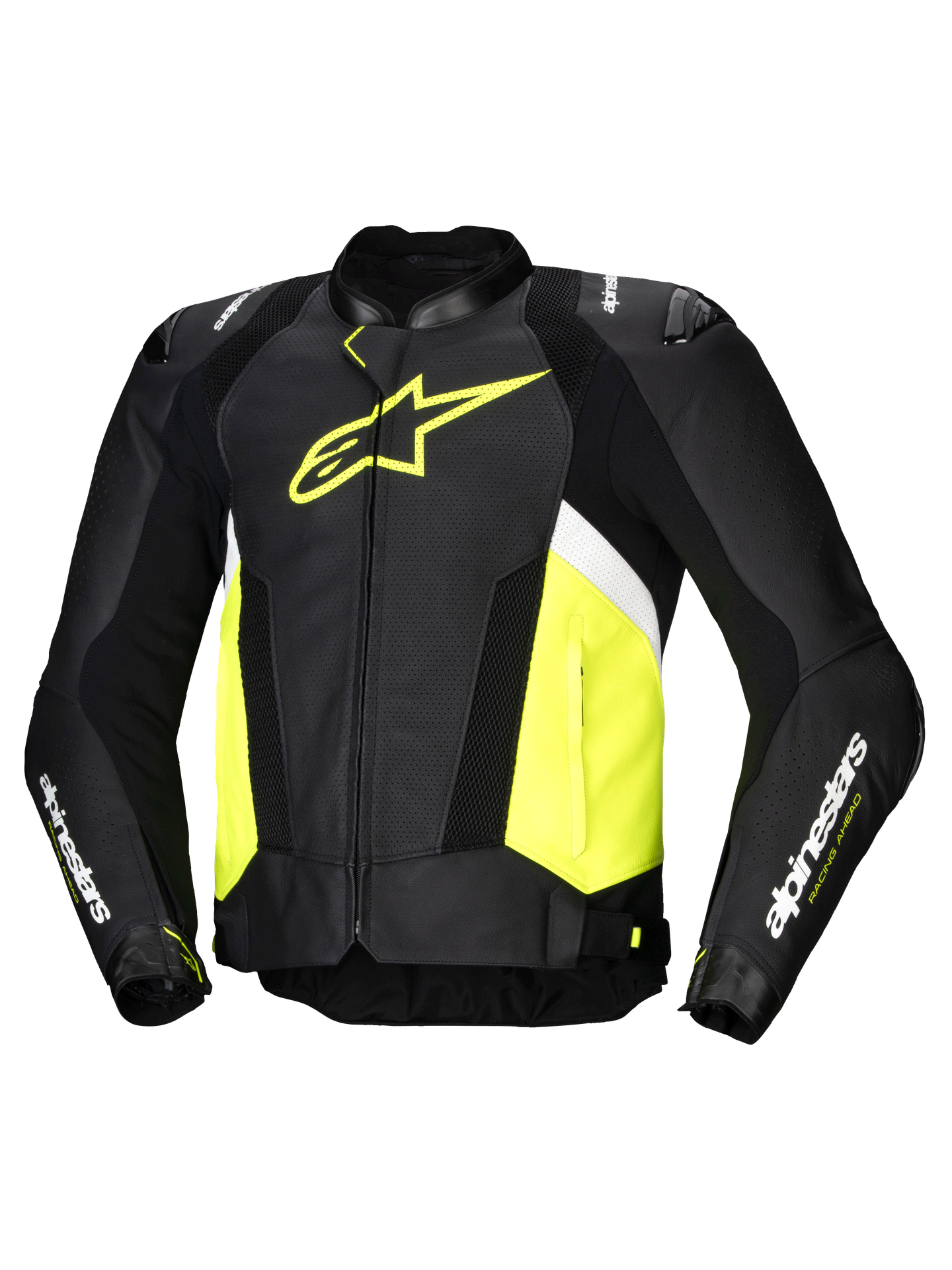 Kurtka Motocyklowa Alpinestars Missile V3 Airflow Czarny/Żółty56