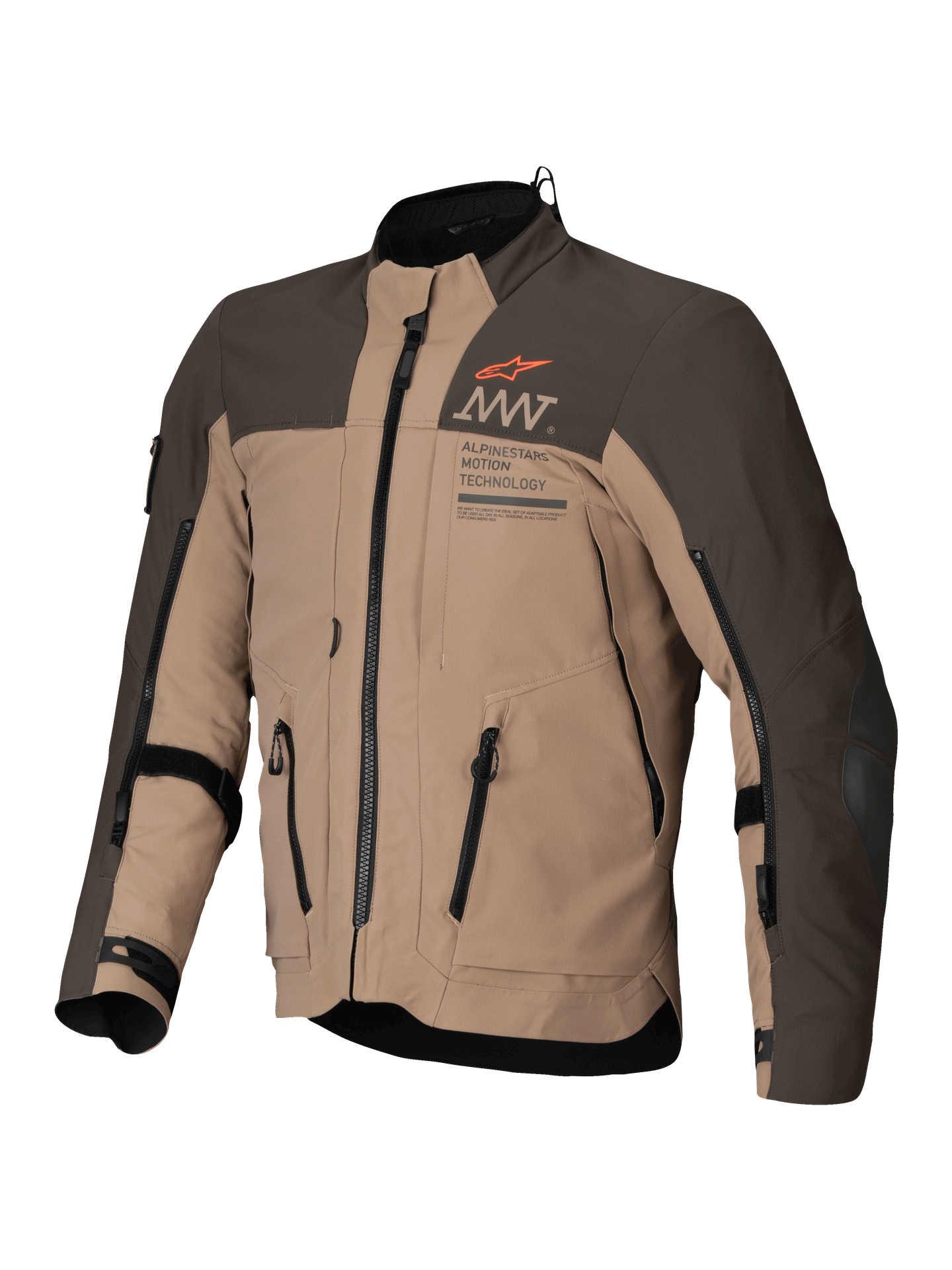Kurtka Motocyklowa Alpinestars AMT-8 Stretch Drystar Ciemnobrązowy/Ciemny khakiS