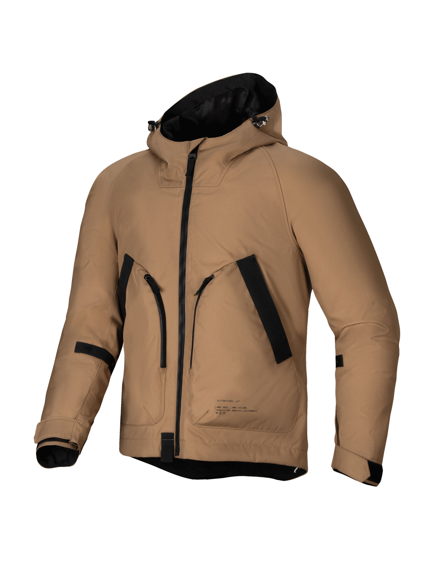 Parka Motocyklowa Alpinestars Morush WP Brązowy użytkowy4XL
