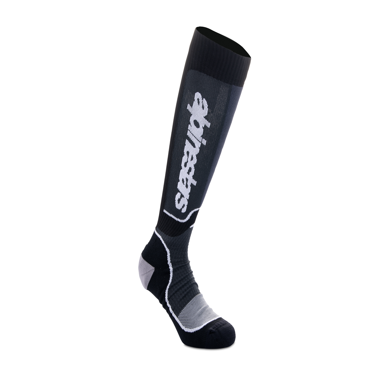 Skarpety Cross Alpinestars Plus Czarny/Złamany BiałyM