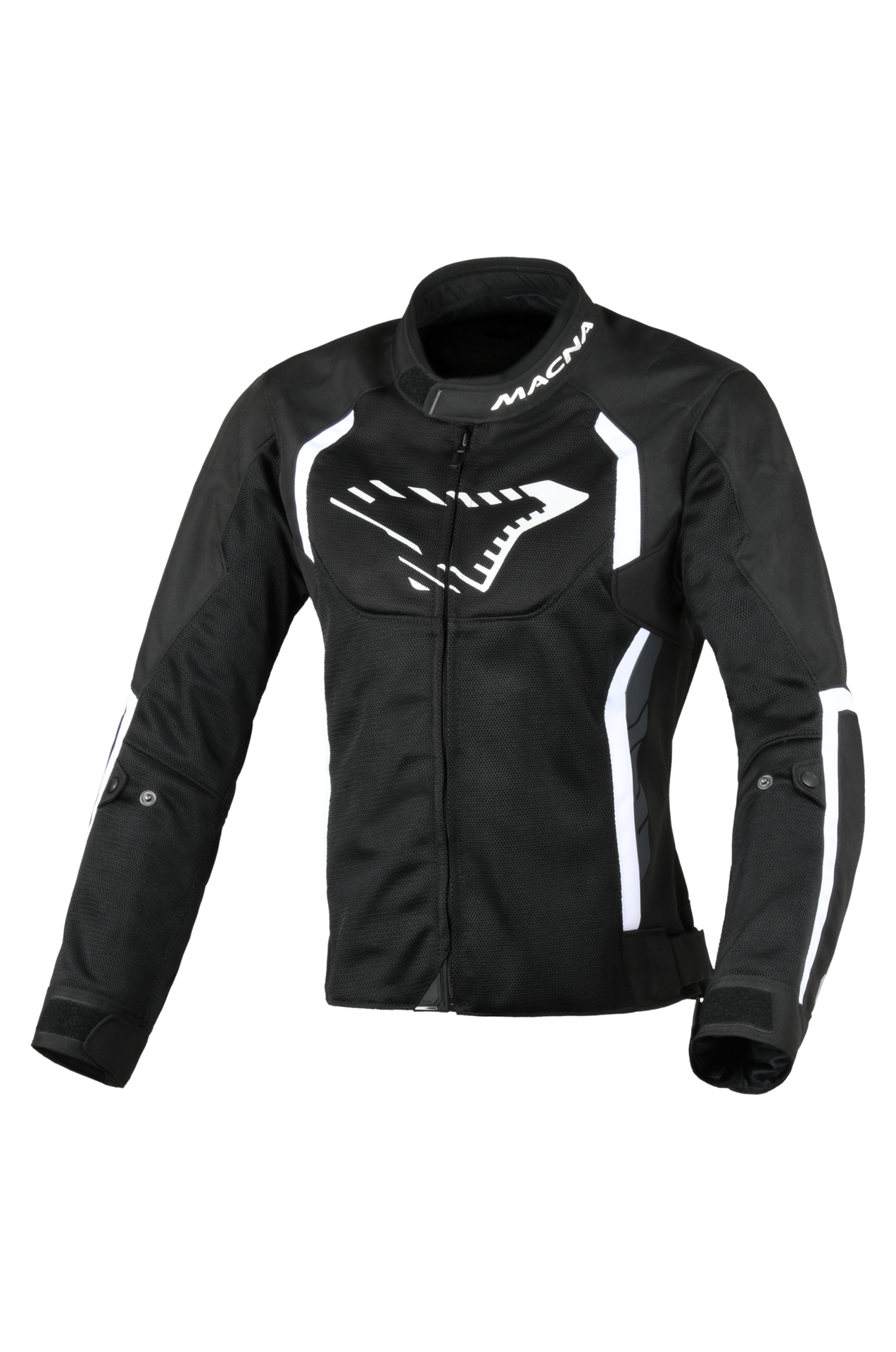 Kurtka Motocyklowa Macna Grisca Damska Czarny/Złamany BiałyL