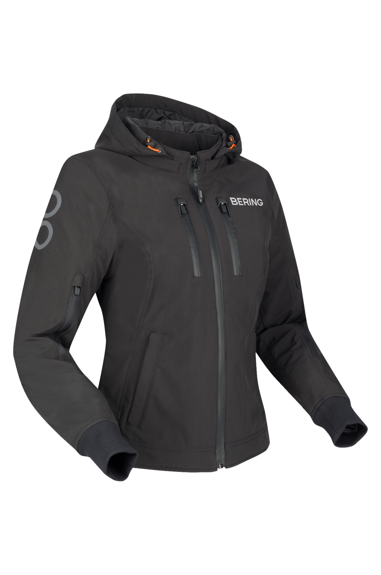 Kurtka Motocyklowa Bering Kerby Damska Czarny3XL