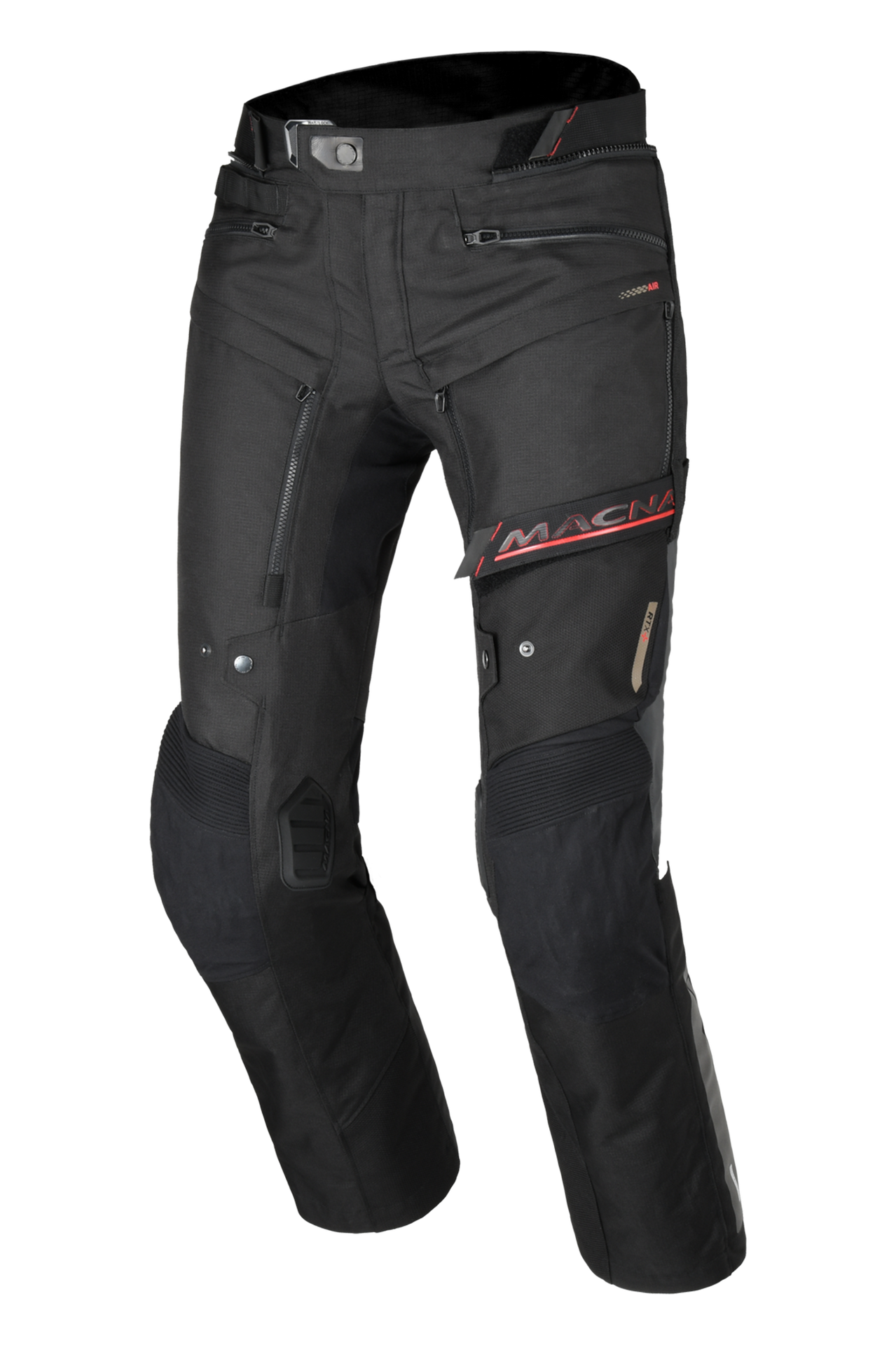 Spodnie Motocyklowe Macna Novac Krótsza Nogawka Czarny3XL krótkie