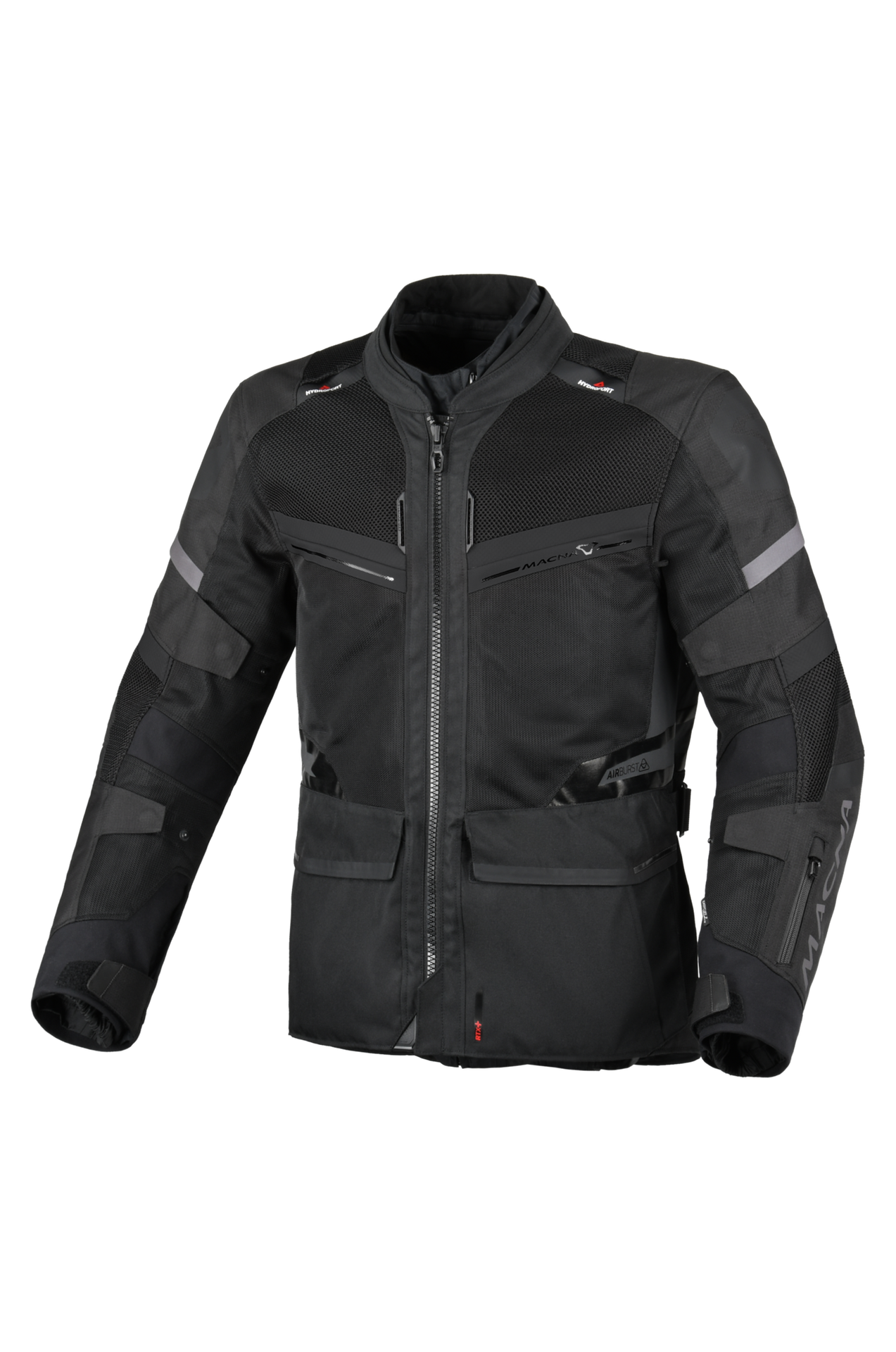 Kurtka Motocyklowa Macna Captane Czarny4XL