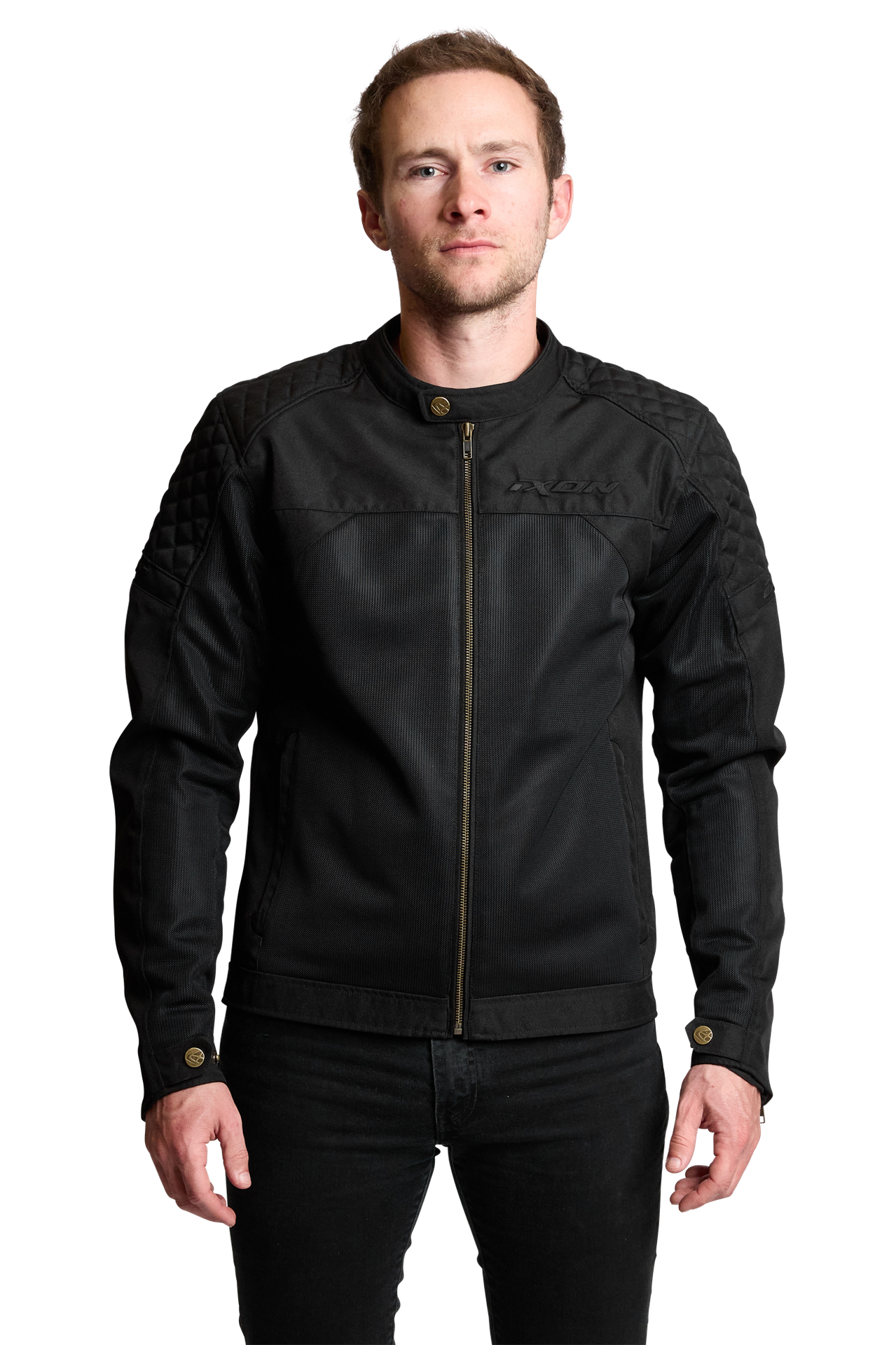 Kurtka Motocyklowa Ixon Ozcan Czarny3XL