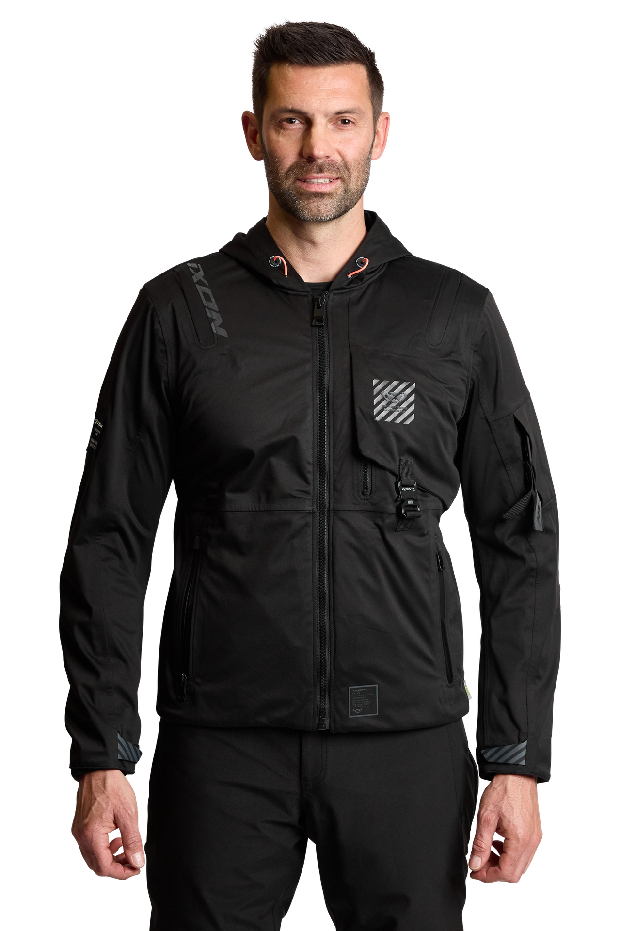 Kurtka Motocyklowa Ixon M-Quarter Czarny3XL