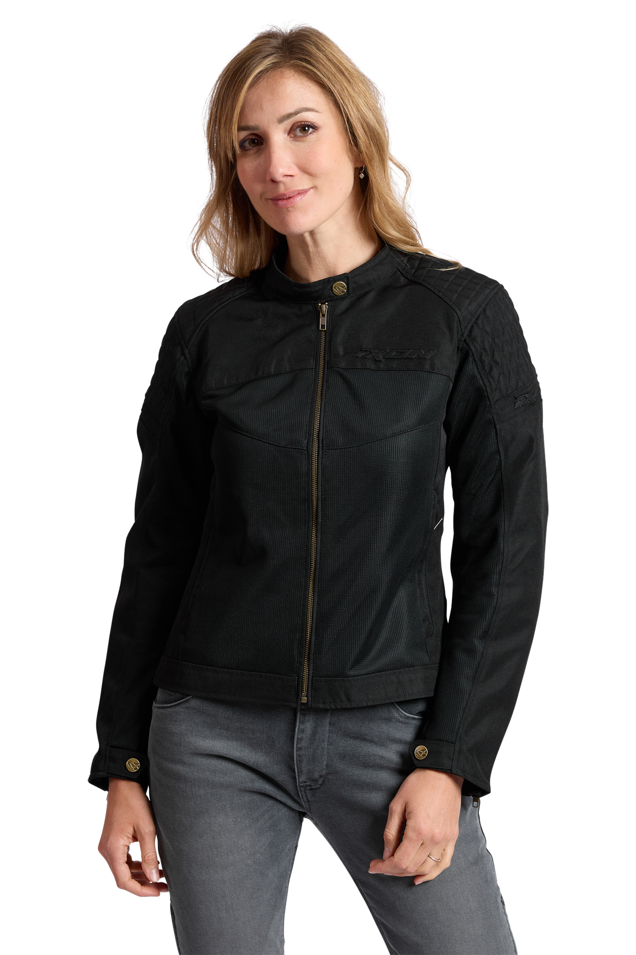 Kurtka Motocyklowa Ixon Ozcan Damska CzarnyXL