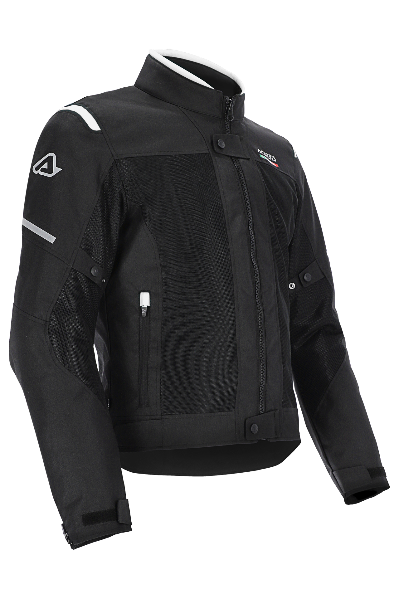 Kurtka Motocyklowa Acerbis Ruby Damska Czarny/Złamany BiałyS