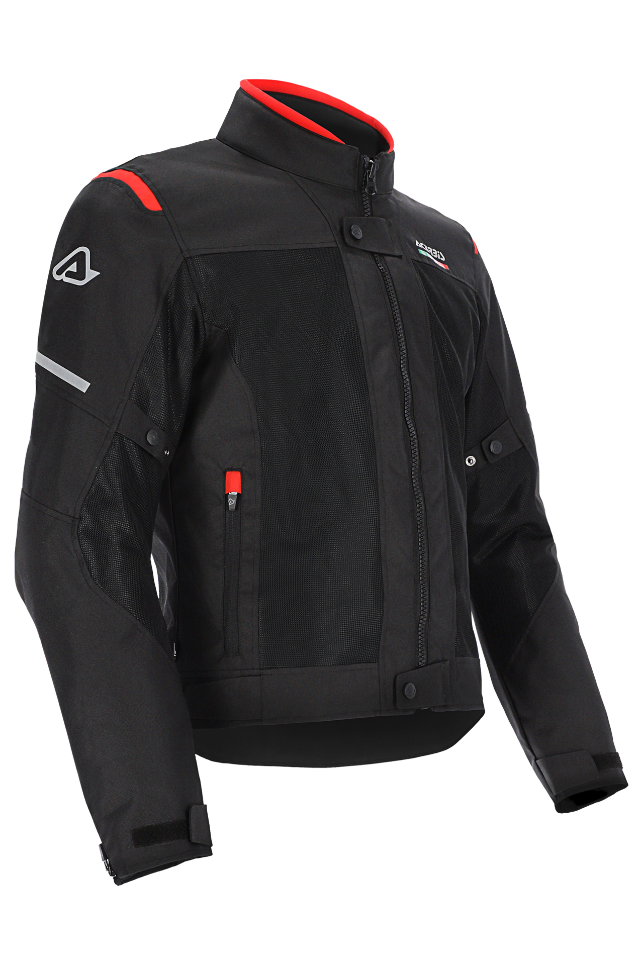 Kurtka Motocyklowa Acerbis Ruby Damska Czarny/Czerwony3XL