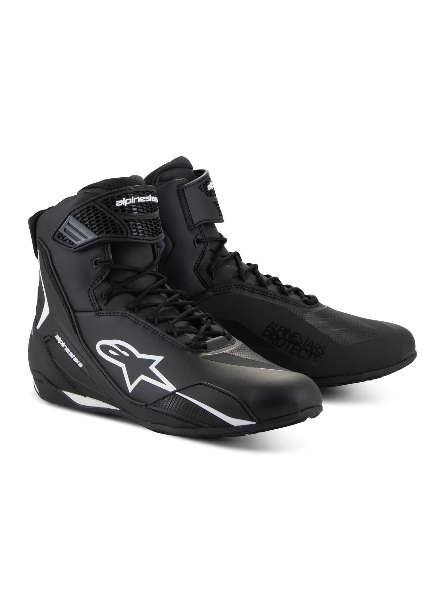 Buty Motocyklowe Alpinestars Faster-4 Czarny/Złamany Biały43