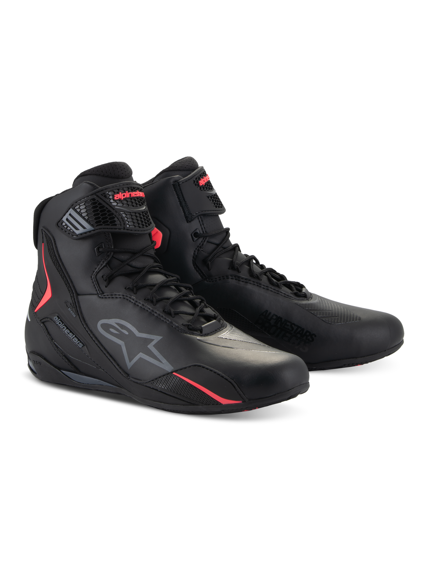 Buty Motocyklowe Alpinestars Stella Faster-4 Damskie Czarny/Różowy Diva40,5