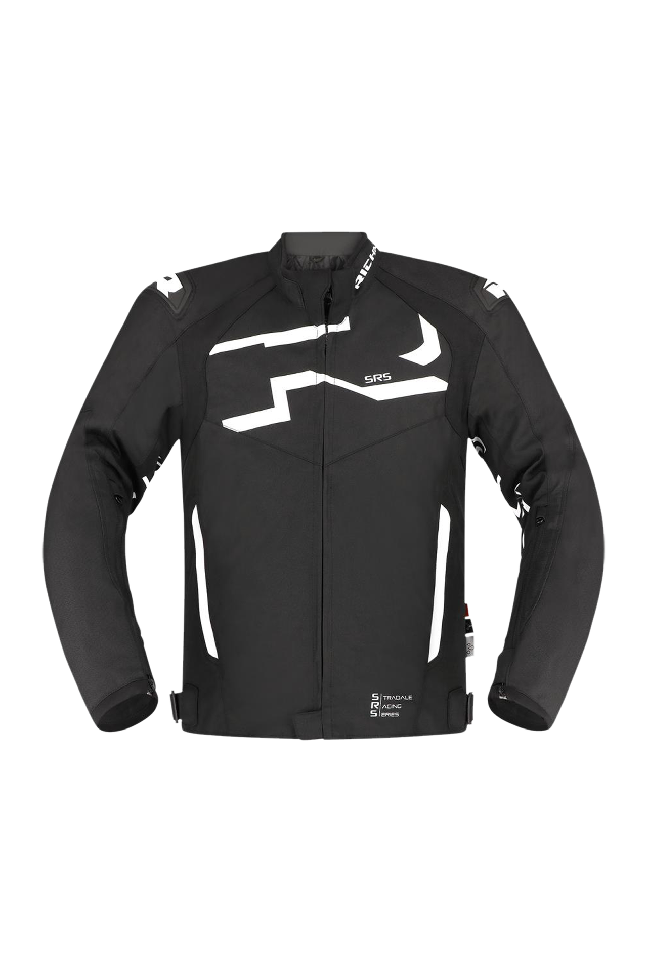 Kurtka Motocyklowa Richa Stradale Tex WP Czarny/Złamany BiałyS