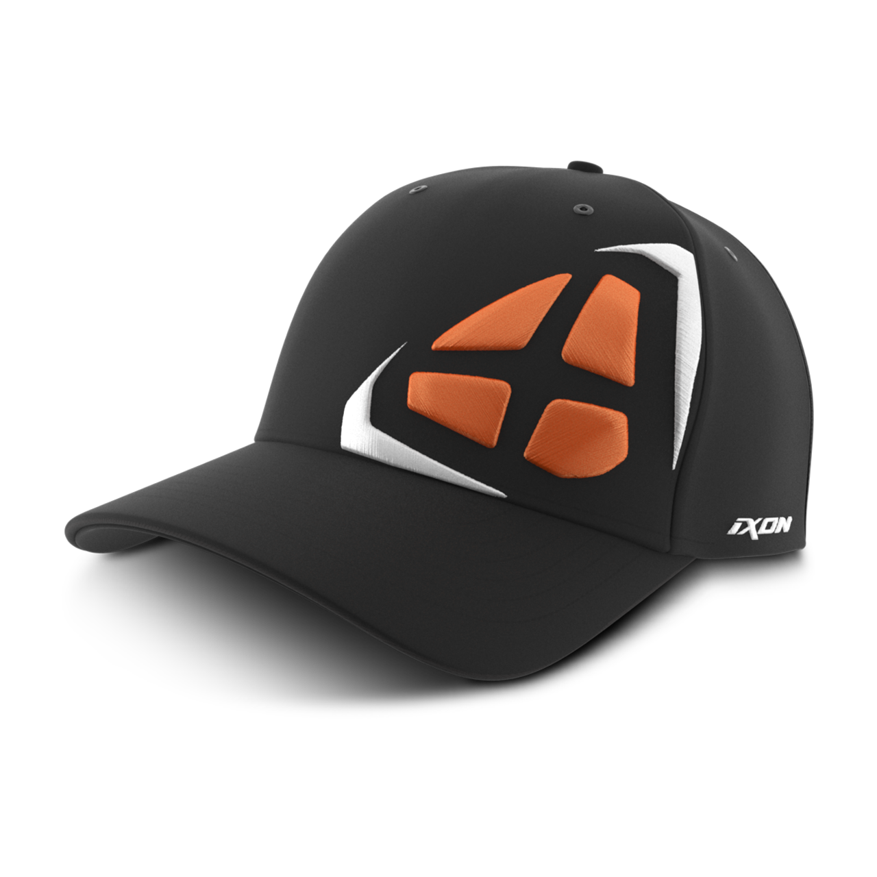 Czapka Ixon Mate Czarny/Złamany Biały/PomarańczowyOnesize
