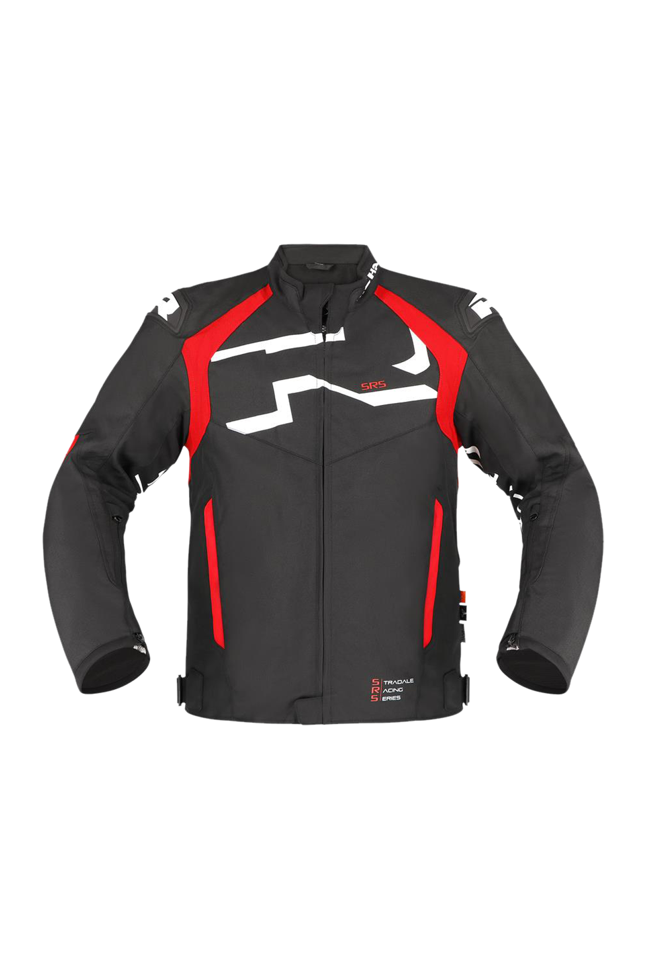 Kurtka Motocyklowa Richa Stradale Tex WP Czarny/Złamany Biały/CzerwonyS