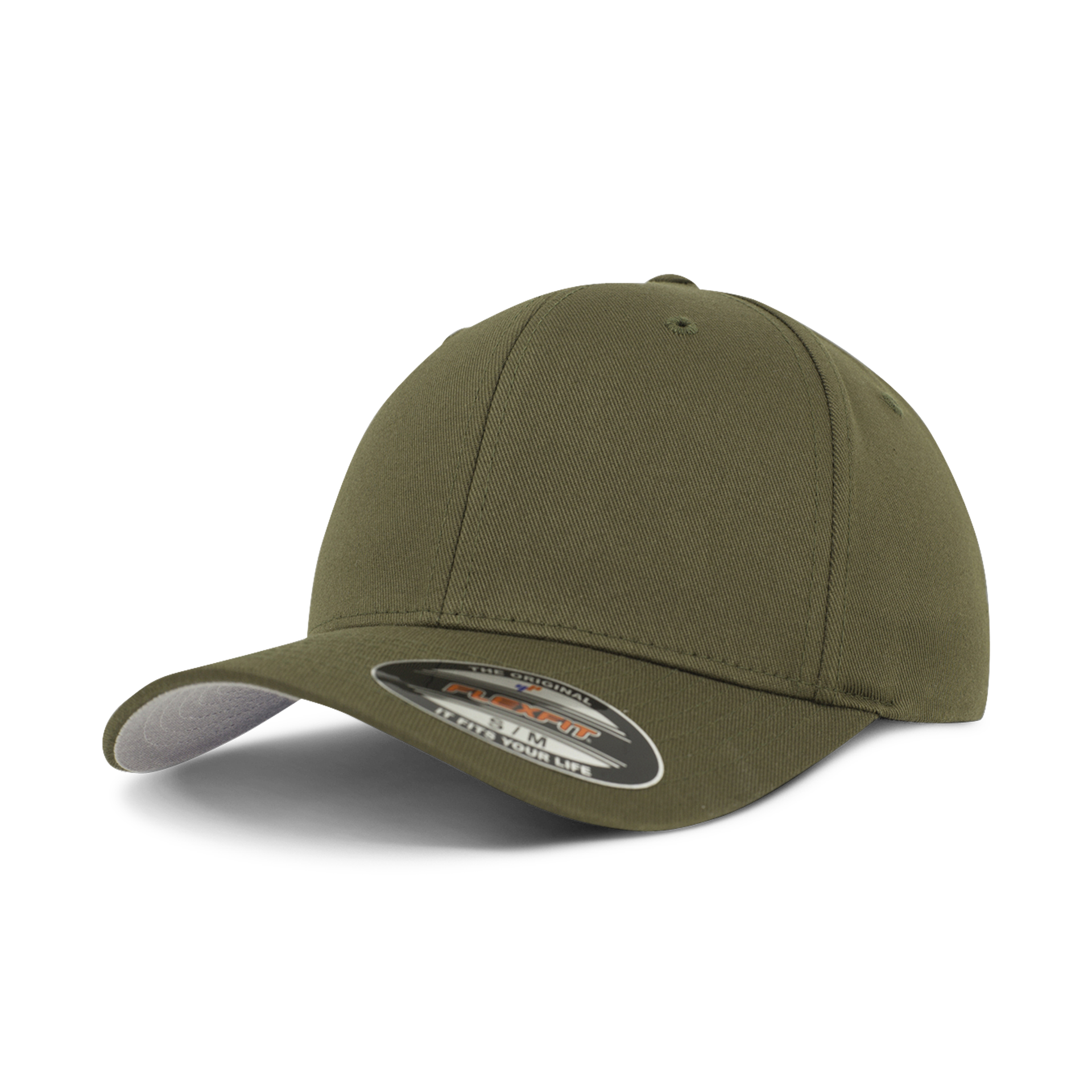 Czapka z Daszkiem Brandit Flexfit Wooly OliwkowyL/XL