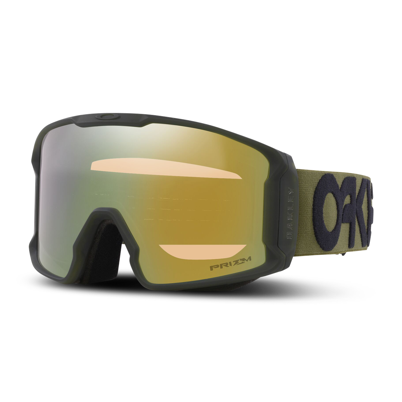 Gogle na Skuter Śnieżny Oakley Line Miner L Matowy Ciemny Brush